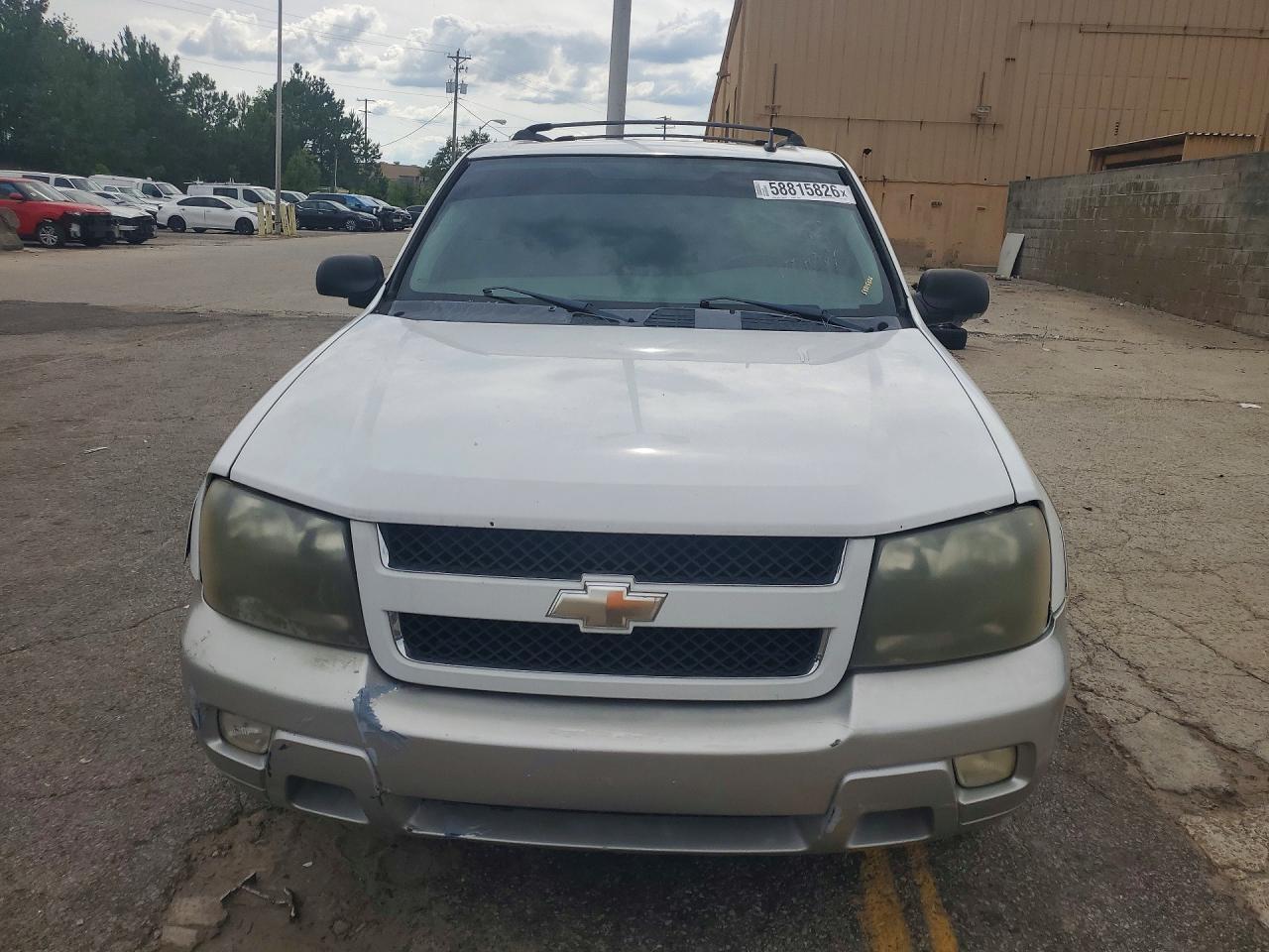 2007 Chevrolet Trailblazer Ls White vin: 1GNDT13S372239849