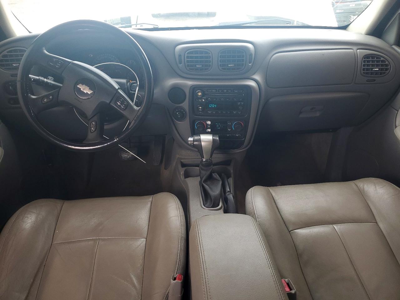 2007 Chevrolet Trailblazer Ls White vin: 1GNDT13S372239849