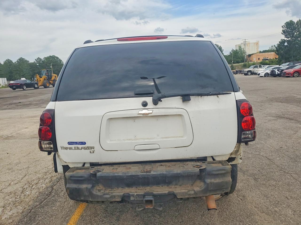 2007 Chevrolet Trailblazer Ls White vin: 1GNDT13S372239849