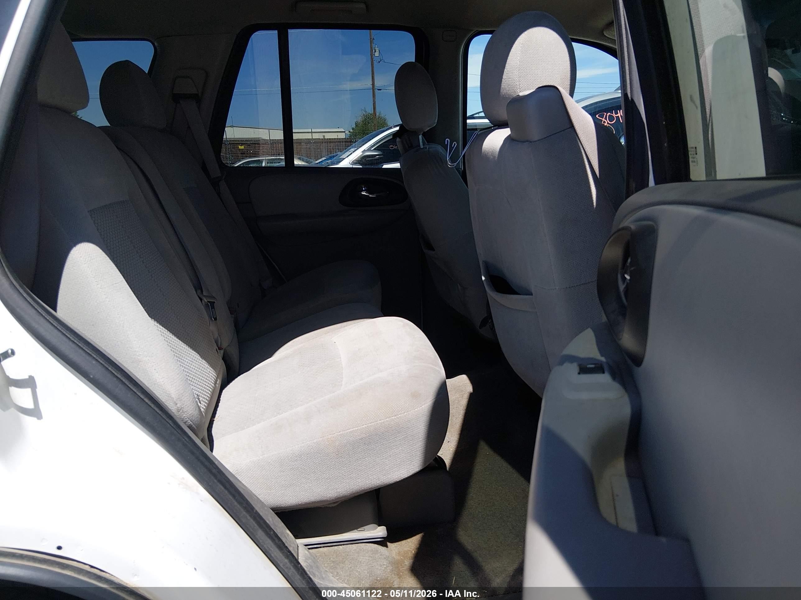 2007 Chevrolet Trailblazer Ls White vin: 1GNDT13S372243089