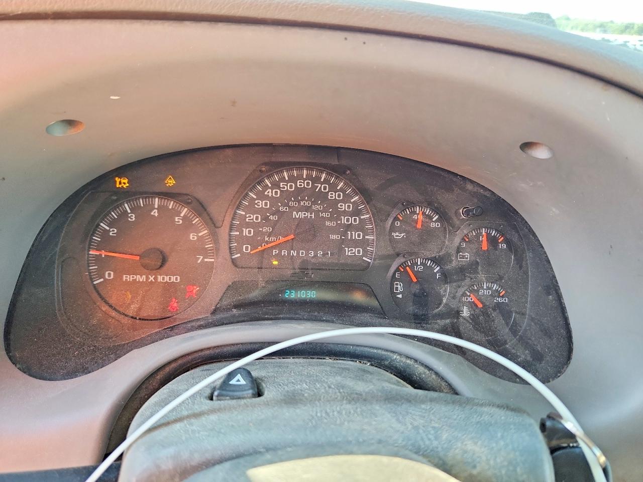 2007 Chevrolet Trailblazer Ls Blue vin: 1GNDT13S372263987