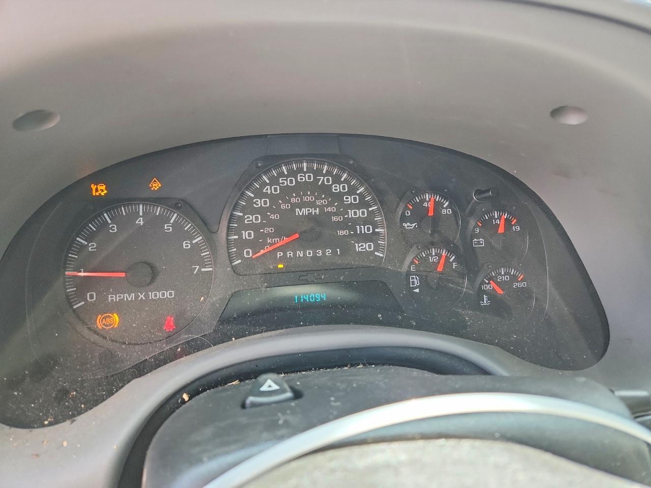 2007 Chevrolet Trailblazer Ls Black vin: 1GNDT13S372303033