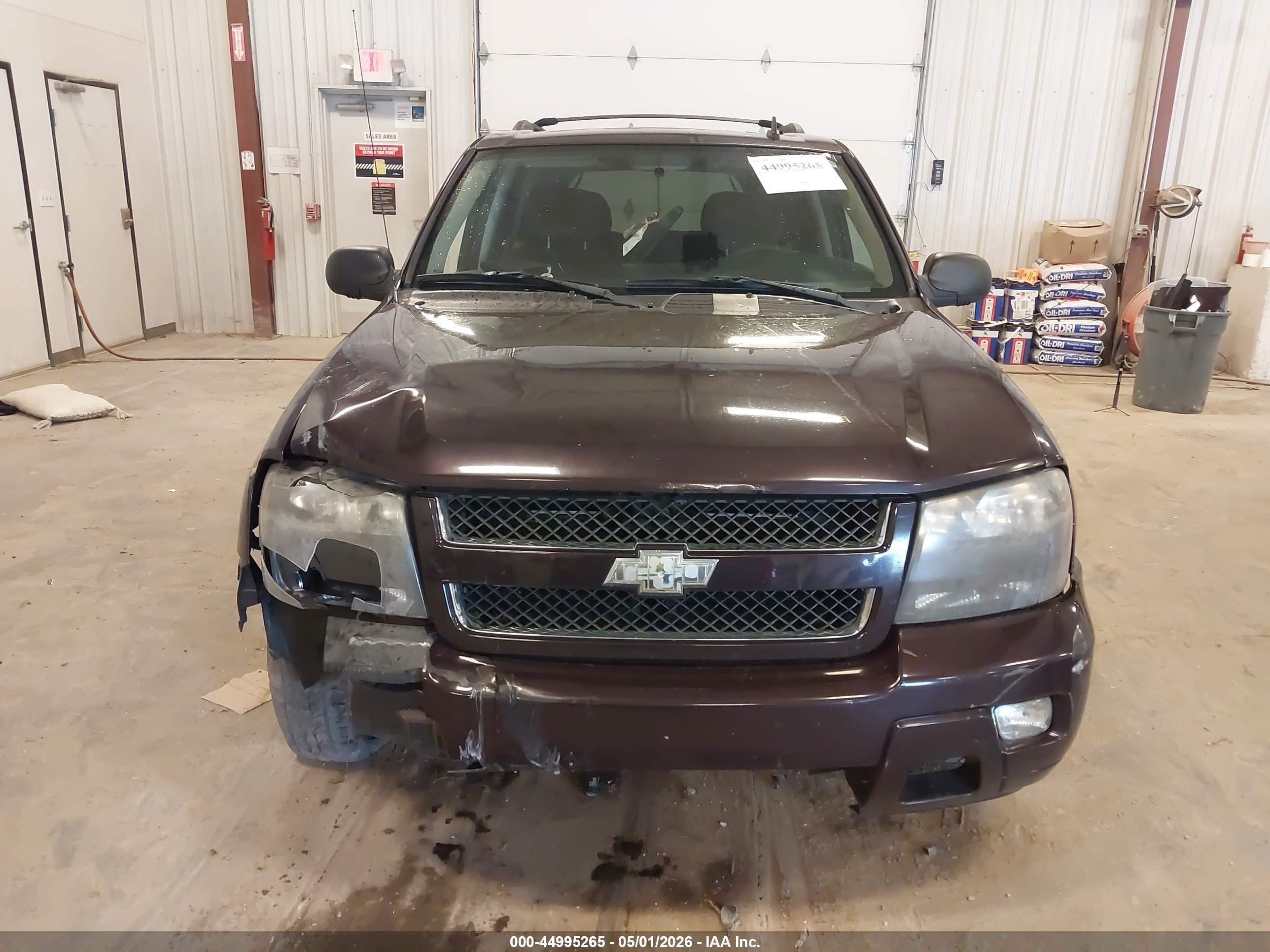 2008 Chevrolet Trailblazer Lt Purple vin: 1GNDT13S382240503