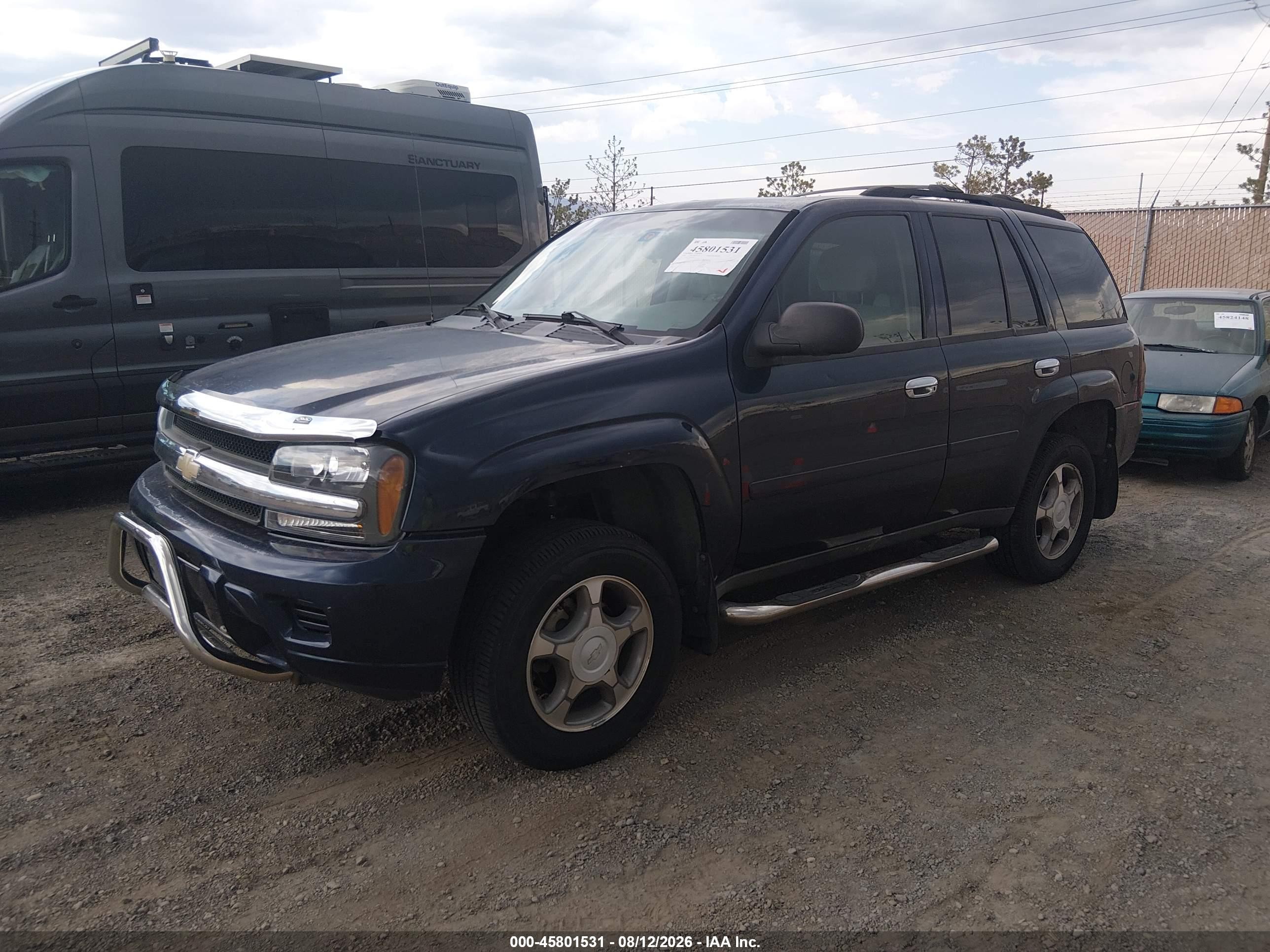 2008 Chevrolet Trailblazer Fleet Синий vin: 1GNDT13S382256717