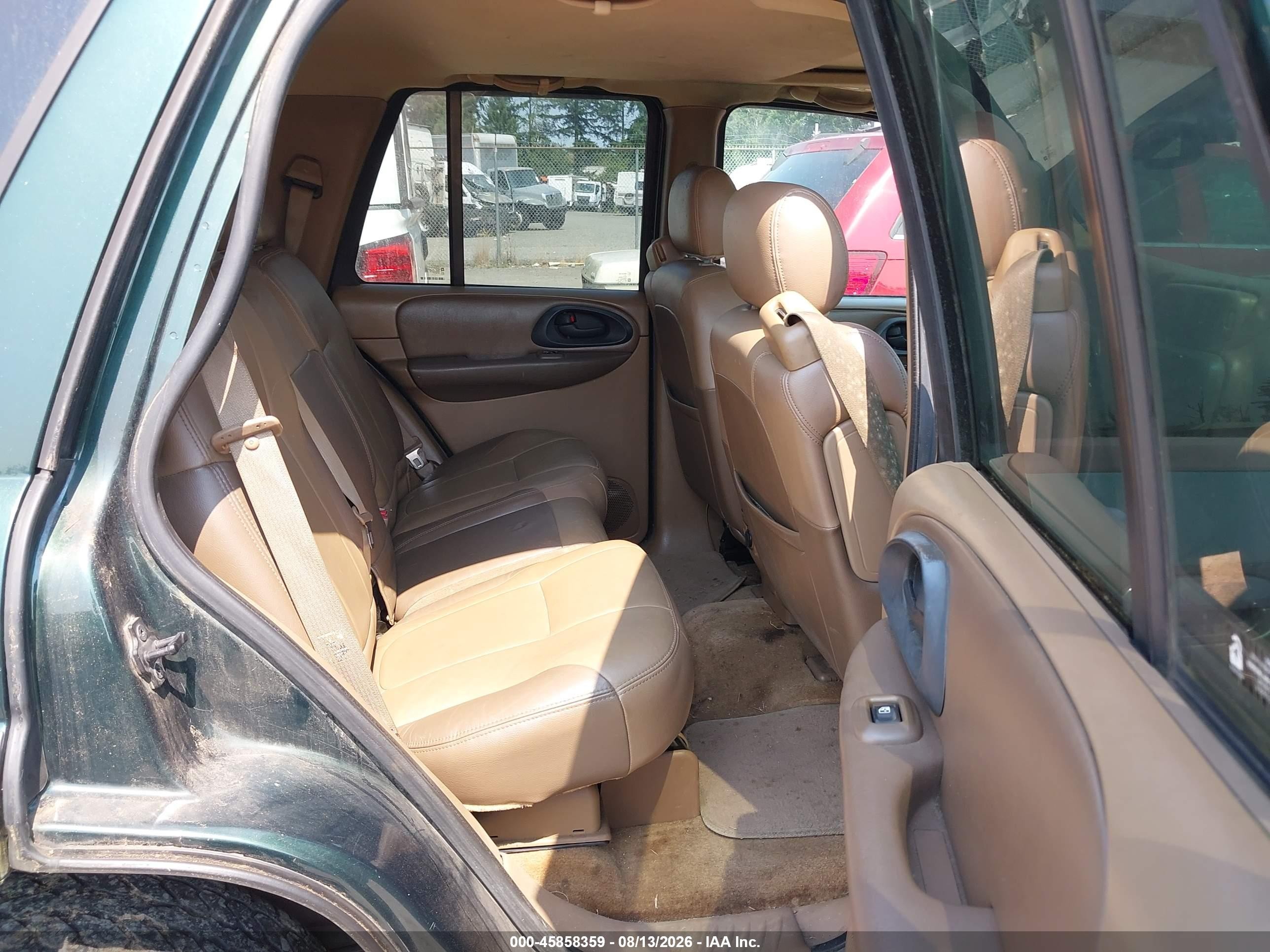 2002 Chevrolet Trailblazer Ltz Green vin: 1GNDT13S422318147