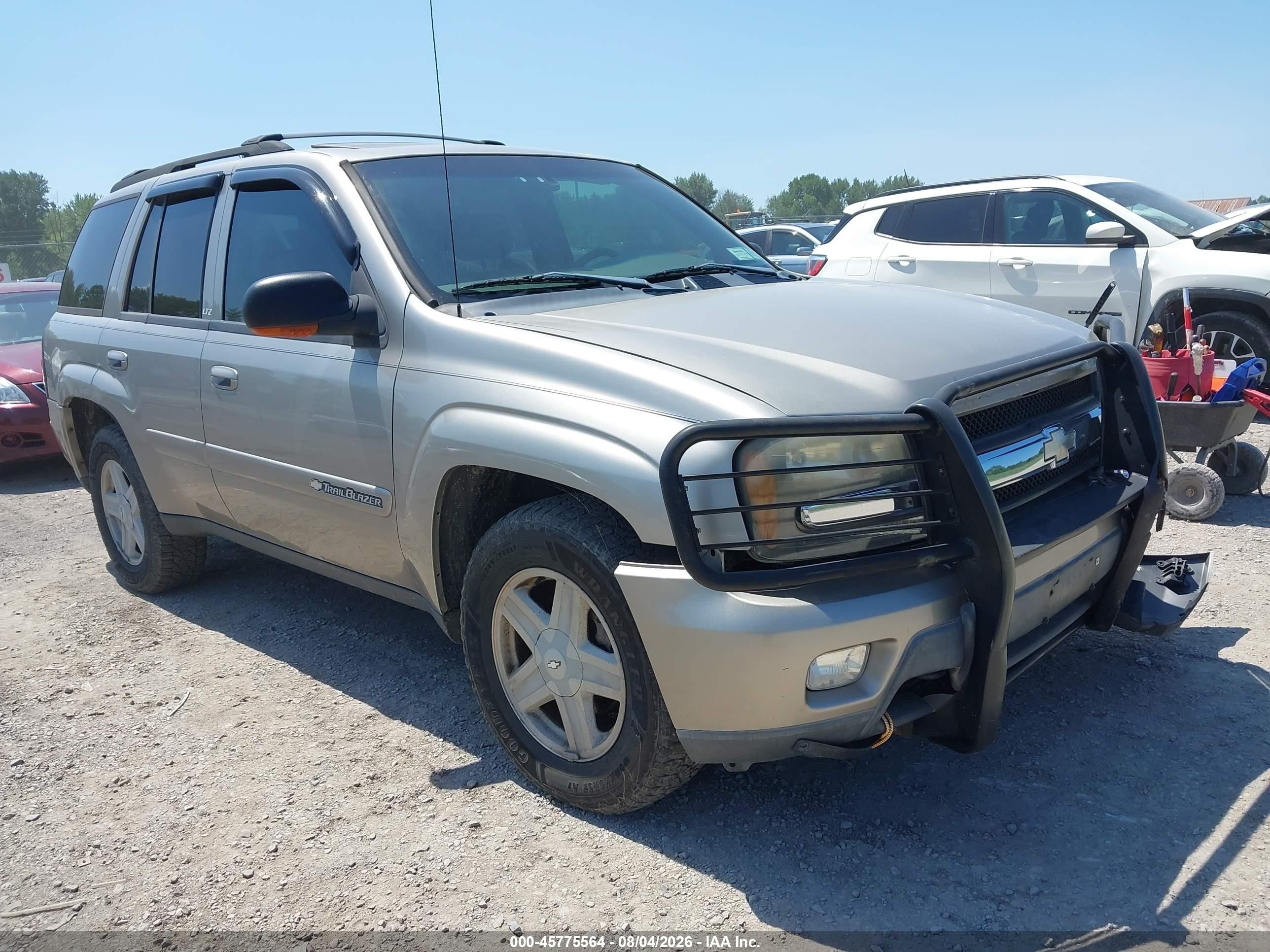 2003 Chevrolet Trailblazer Ltz Золотой vin: 1GNDT13S432234931