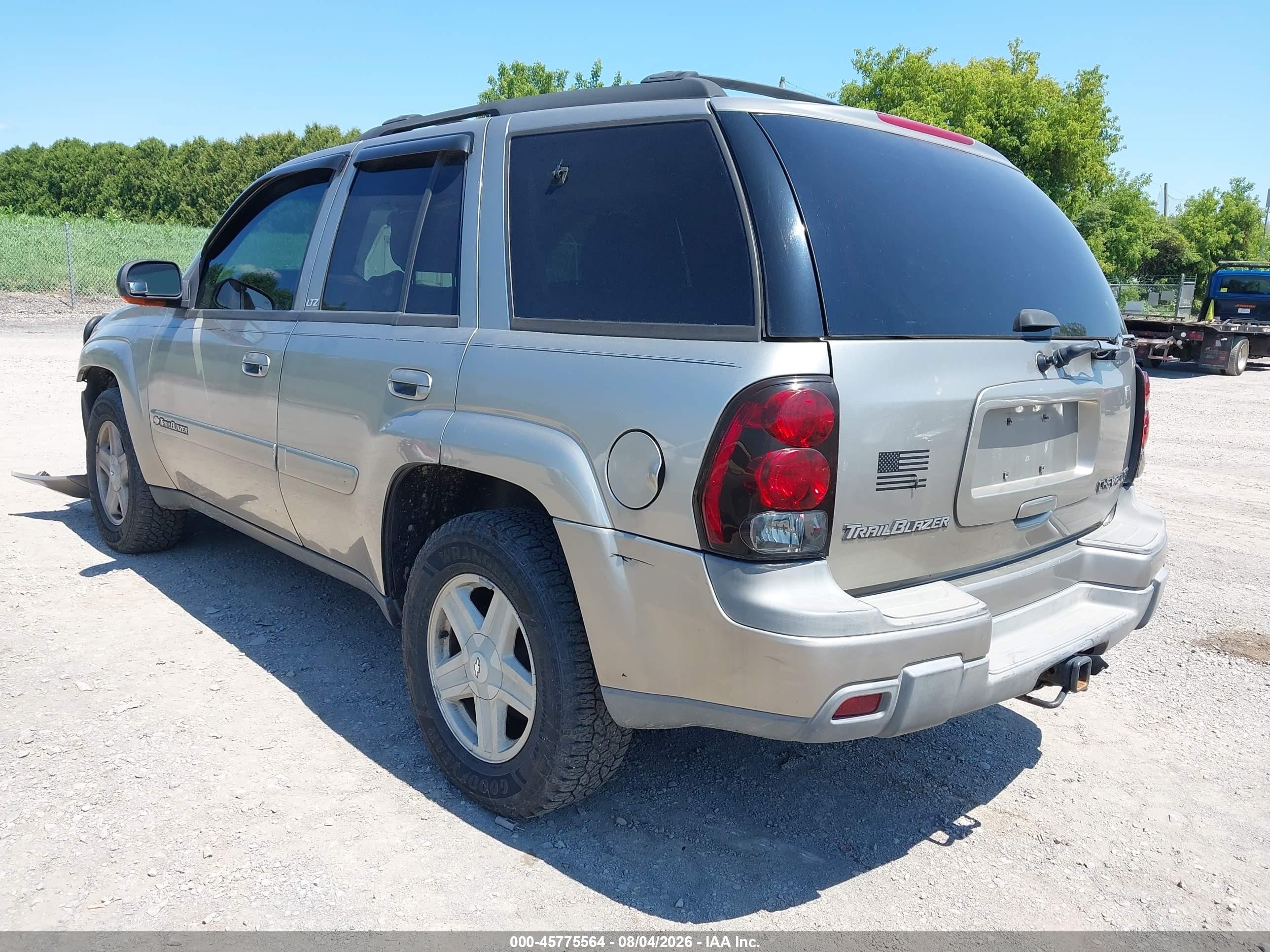 2003 Chevrolet Trailblazer Ltz Gold vin: 1GNDT13S432234931