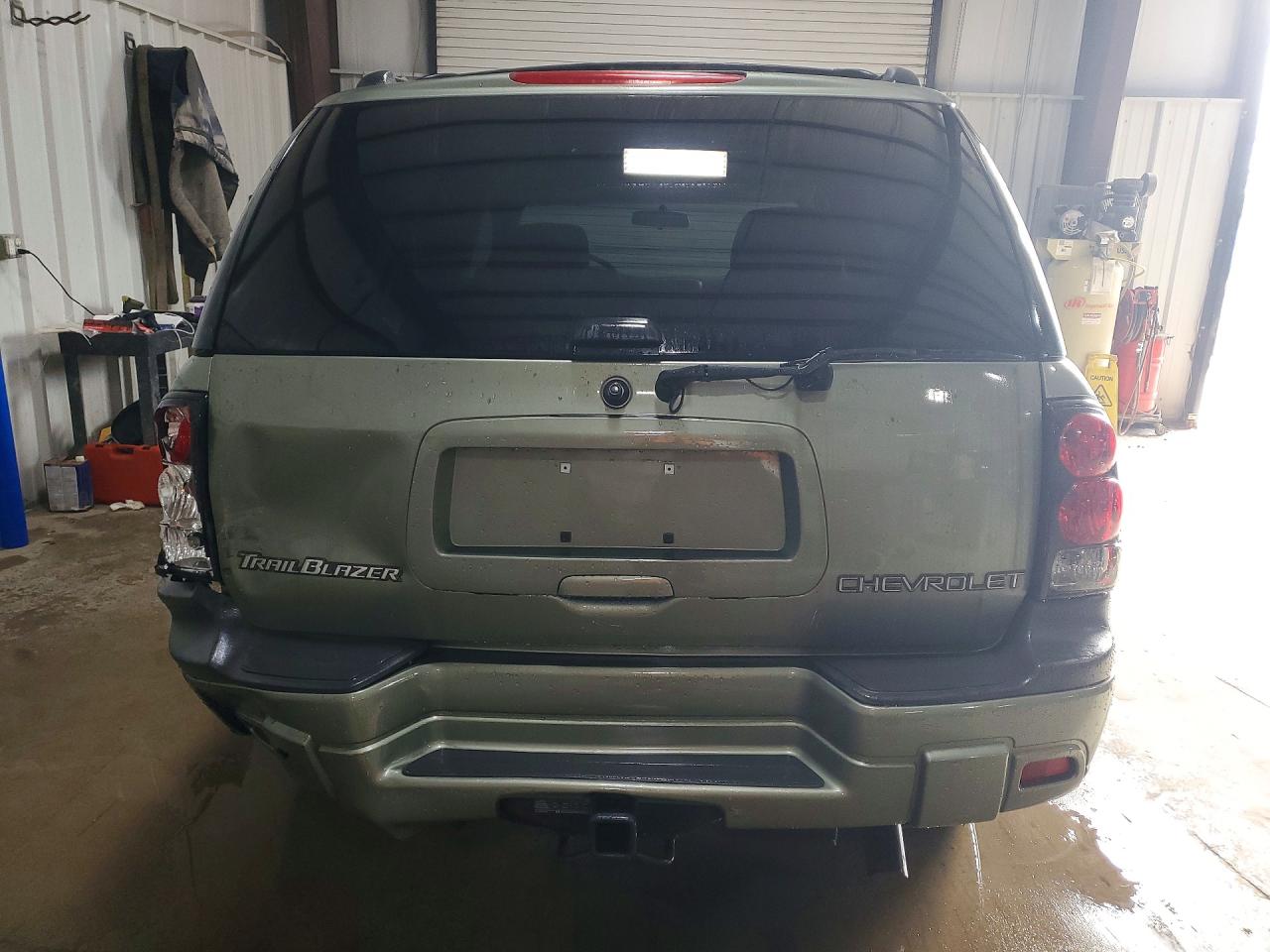 2003 Chevrolet Trailblazer Green vin: 1GNDT13S432249297