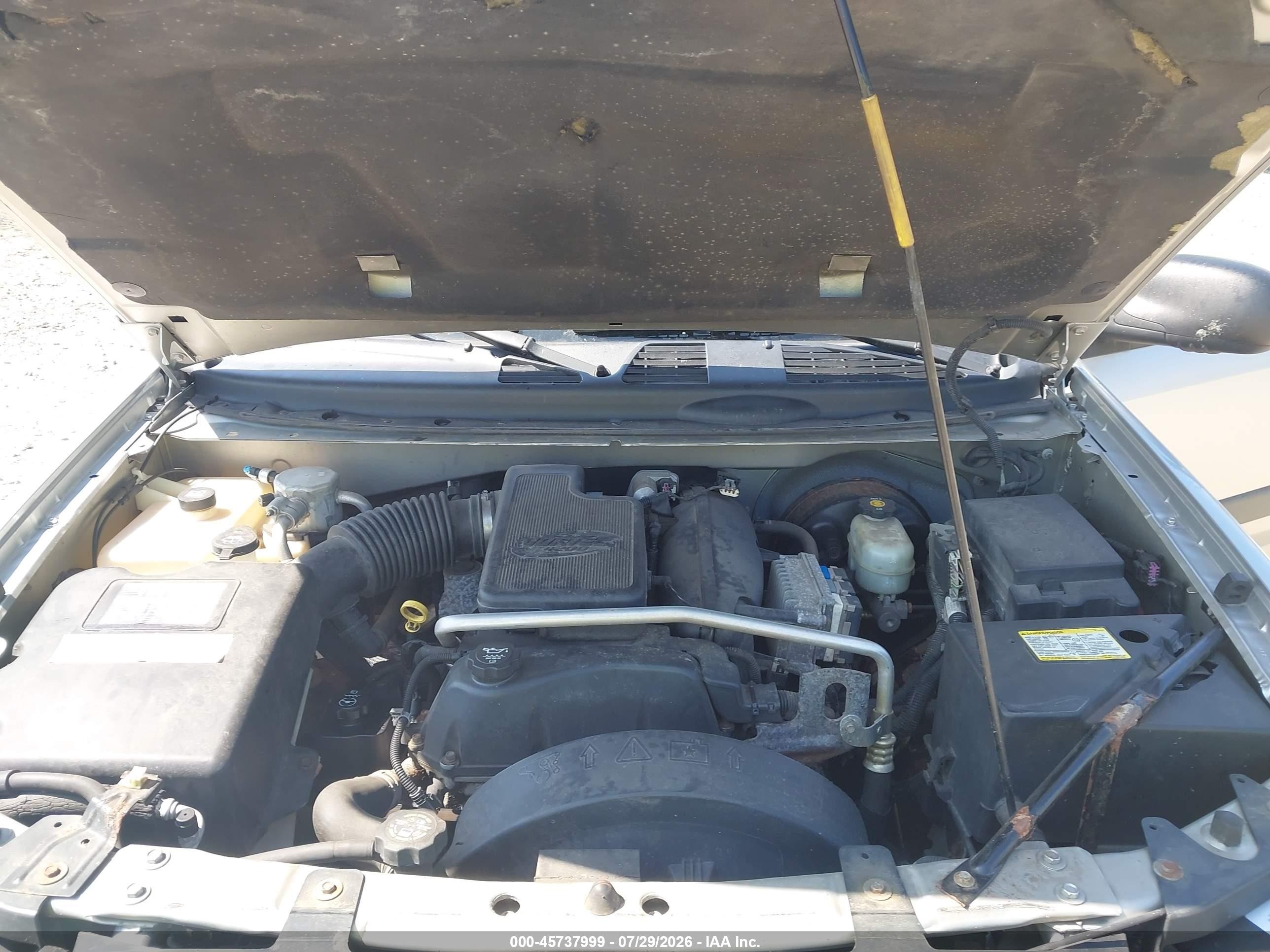 2004 Chevrolet Trailblazer Ls Silver vin: 1GNDT13S442156510