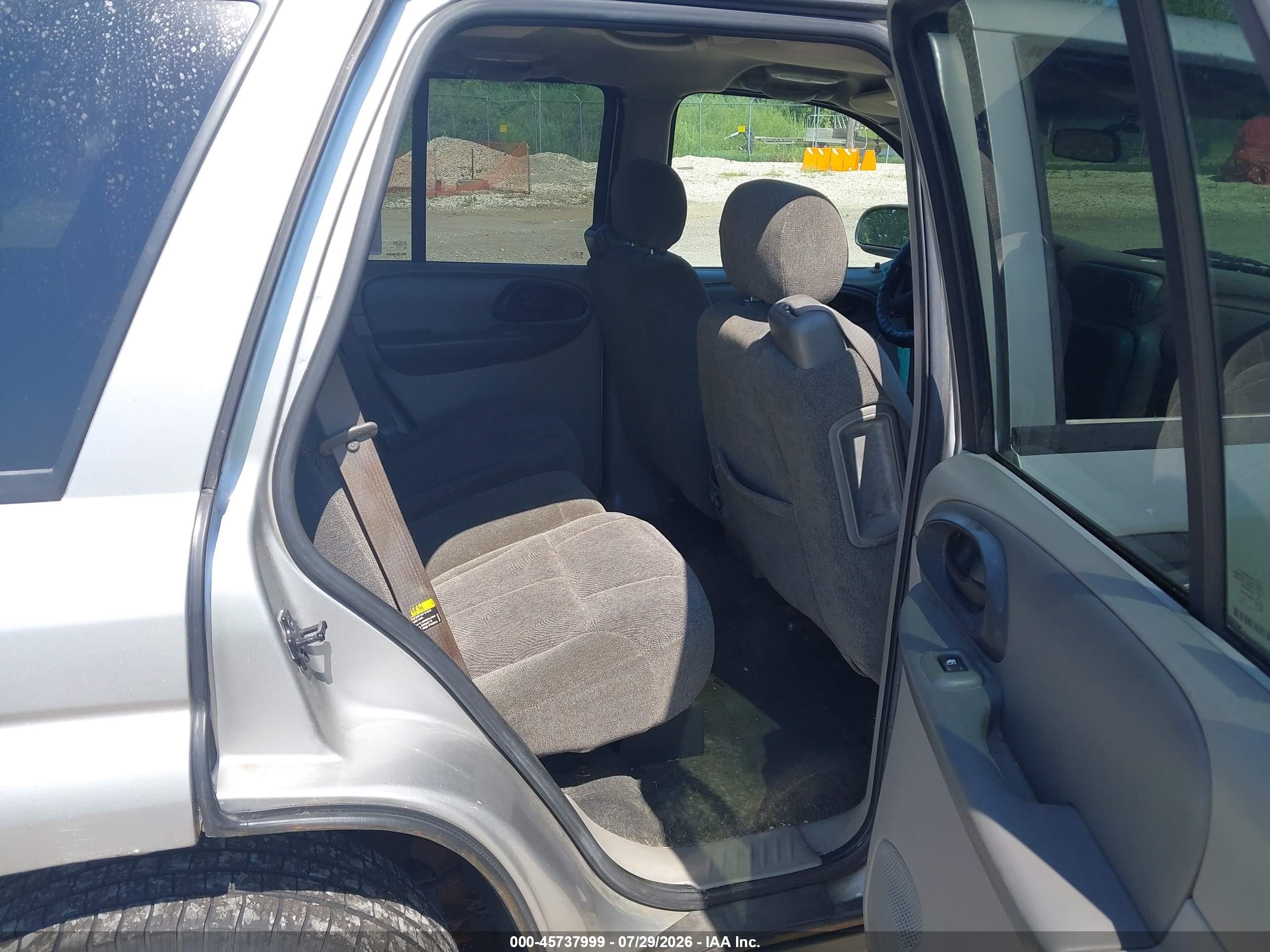 2004 Chevrolet Trailblazer Ls Silver vin: 1GNDT13S442156510