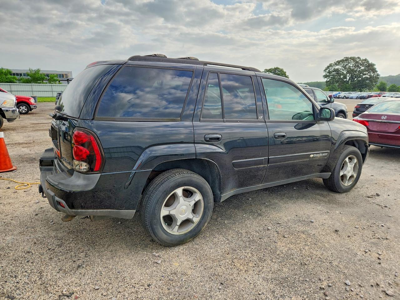2004 Chevrolet Trailblazer Ls Черный vin: 1GNDT13S442208928