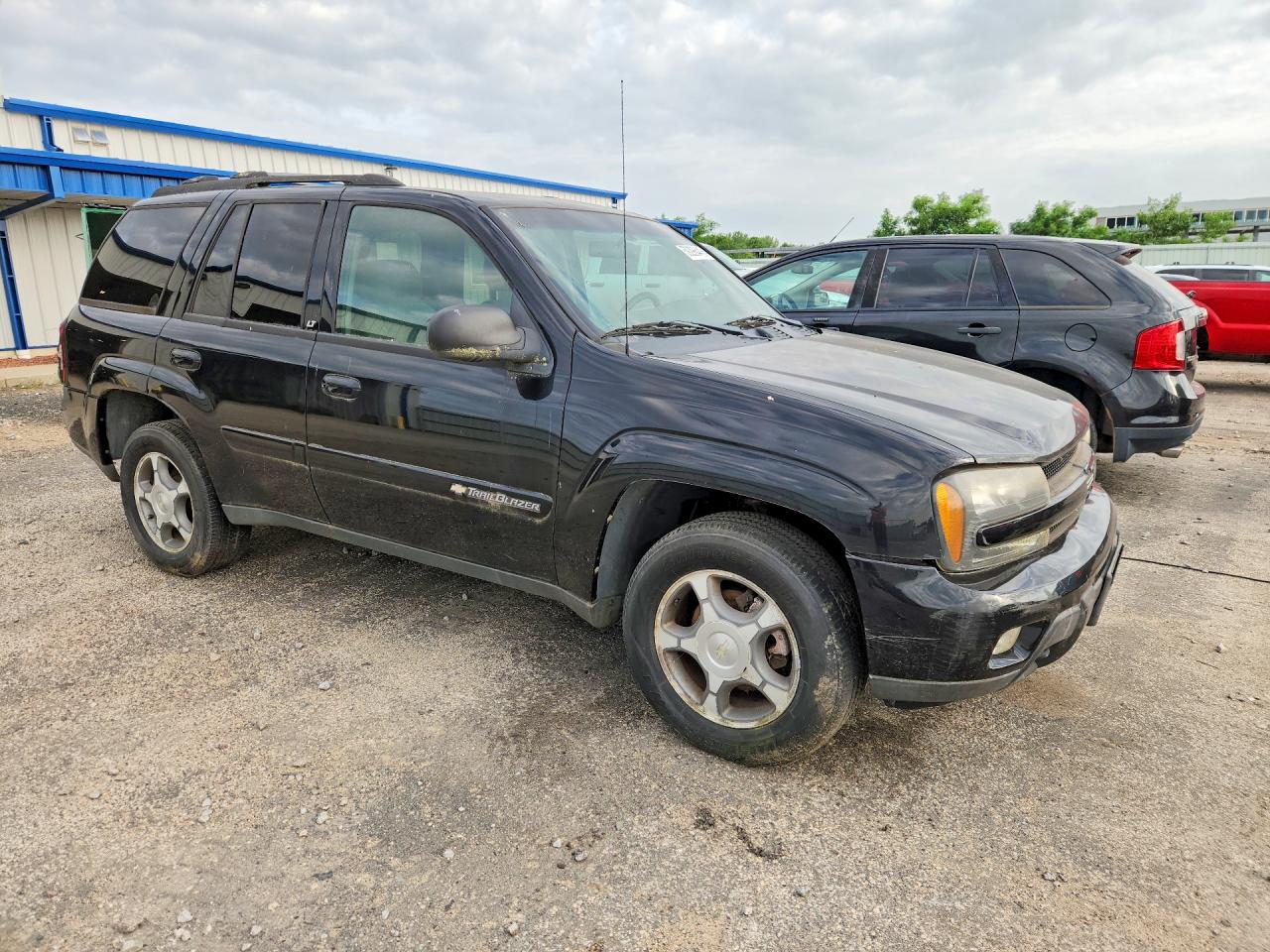 2004 Chevrolet Trailblazer Ls Черный vin: 1GNDT13S442208928
