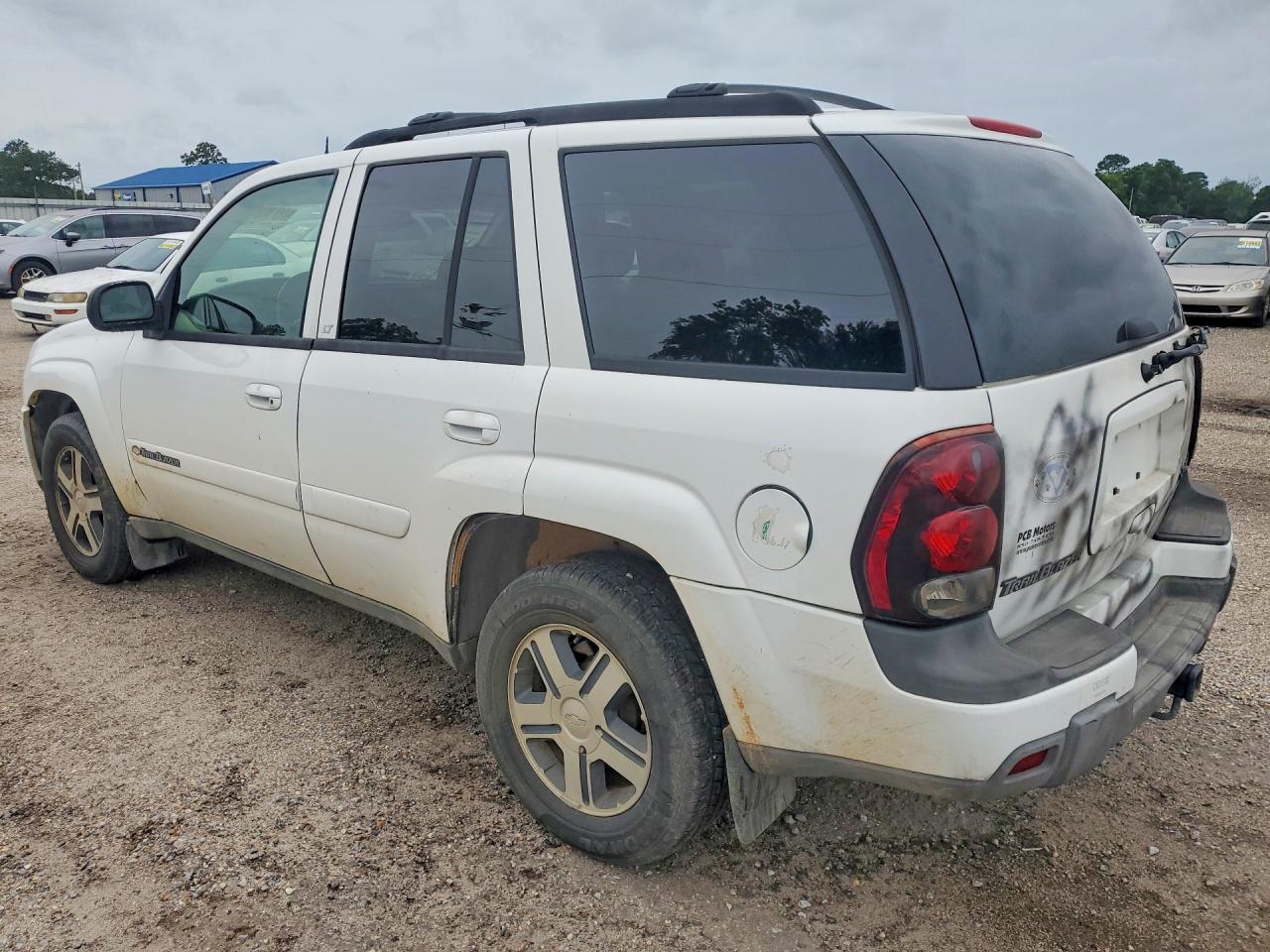 2004 Chevrolet Trailblazer Ls White vin: 1GNDT13S442329152
