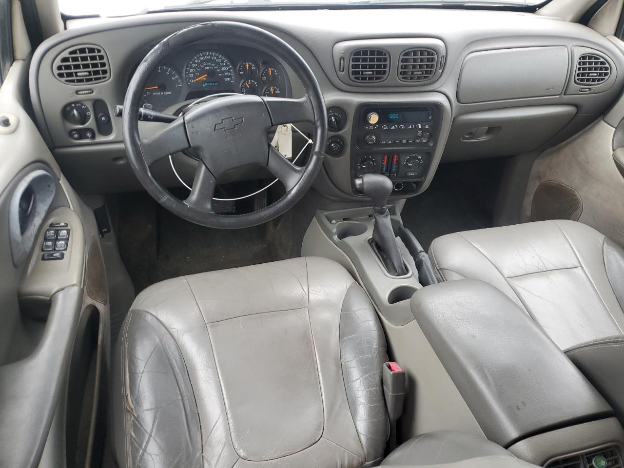 2004 Chevrolet Trailblazer Ls White vin: 1GNDT13S442329152