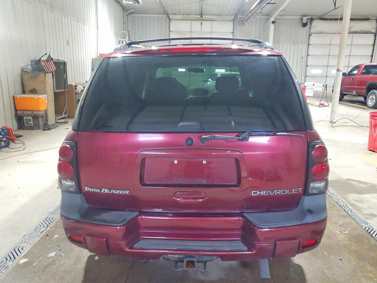 2004 Chevrolet Trailblazer Ls/lt Maroon vin: 1GNDT13S442351720
