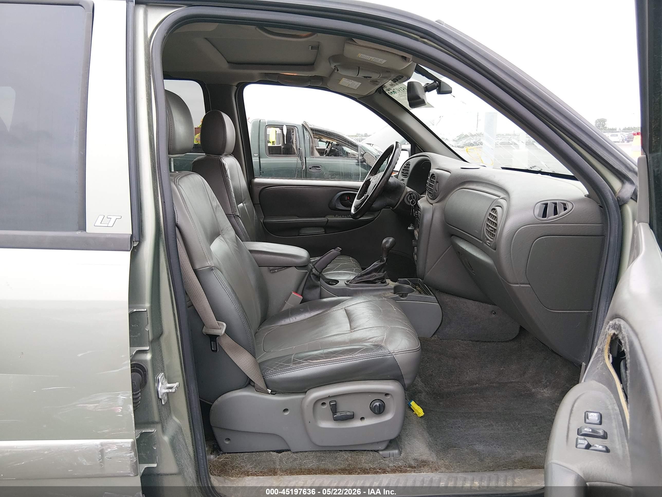 2004 Chevrolet Trailblazer Lt Green vin: 1GNDT13S442437786