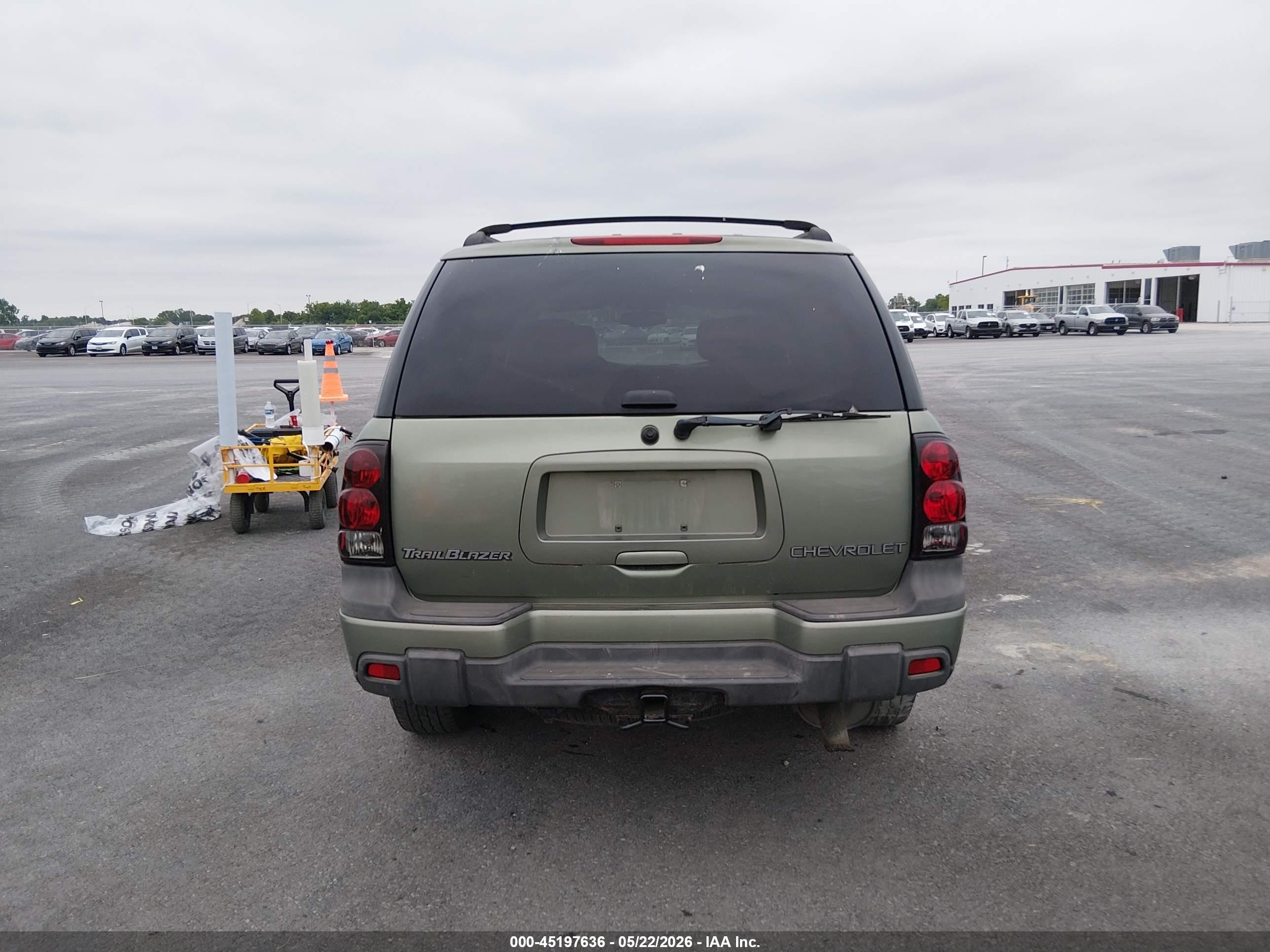 2004 Chevrolet Trailblazer Lt Green vin: 1GNDT13S442437786