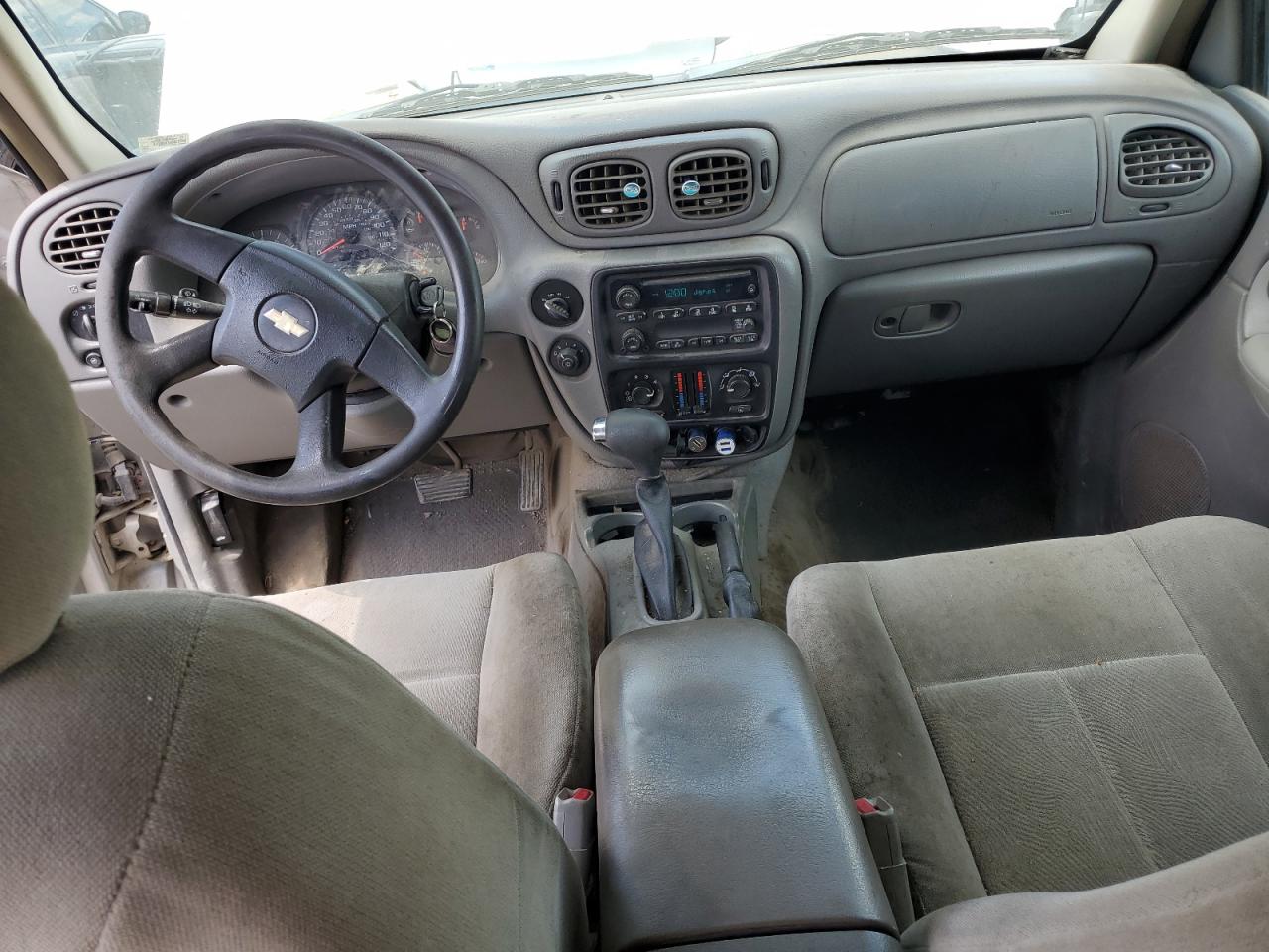 2005 Chevrolet Trailblazer Ls Silver vin: 1GNDT13S452176015