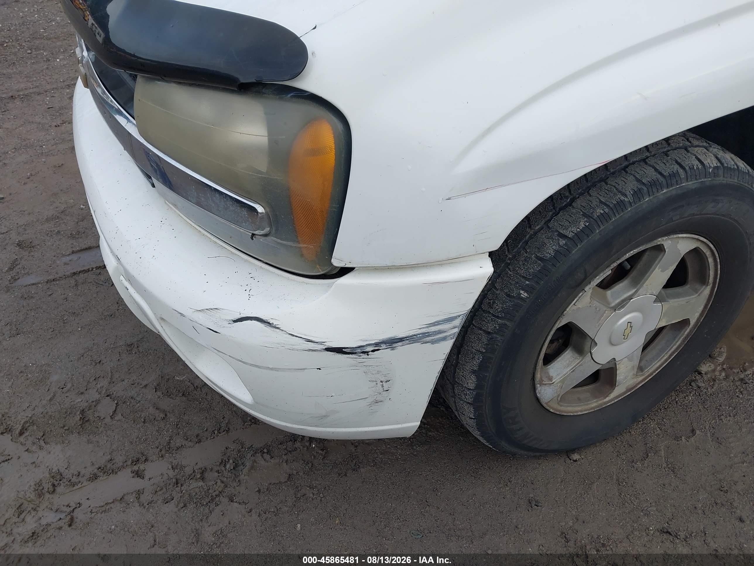 2005 Chevrolet Trailblazer Ls Белый vin: 1GNDT13S452189573