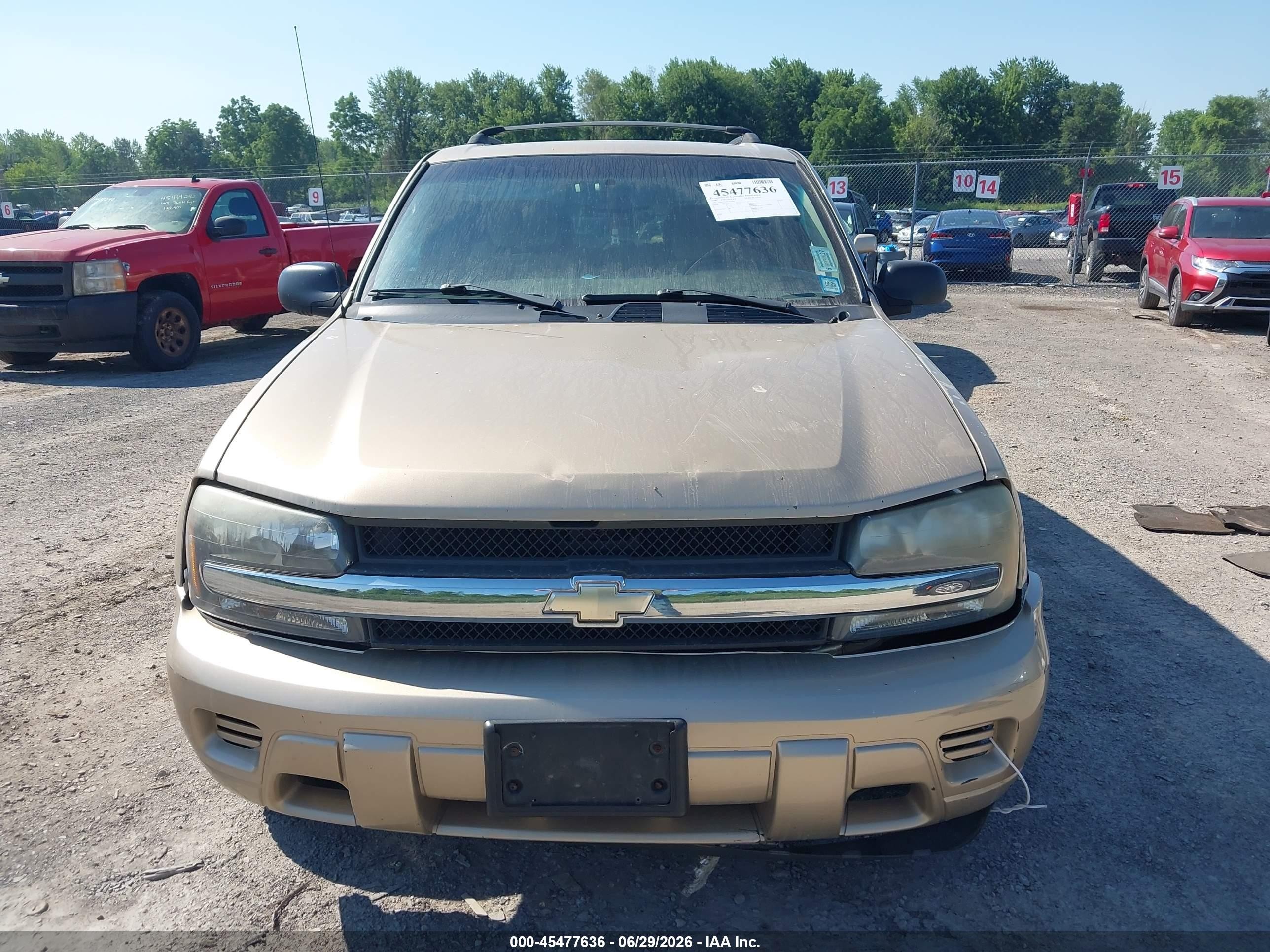 2006 Chevrolet Trailblazer Ls Gold vin: 1GNDT13S462117984