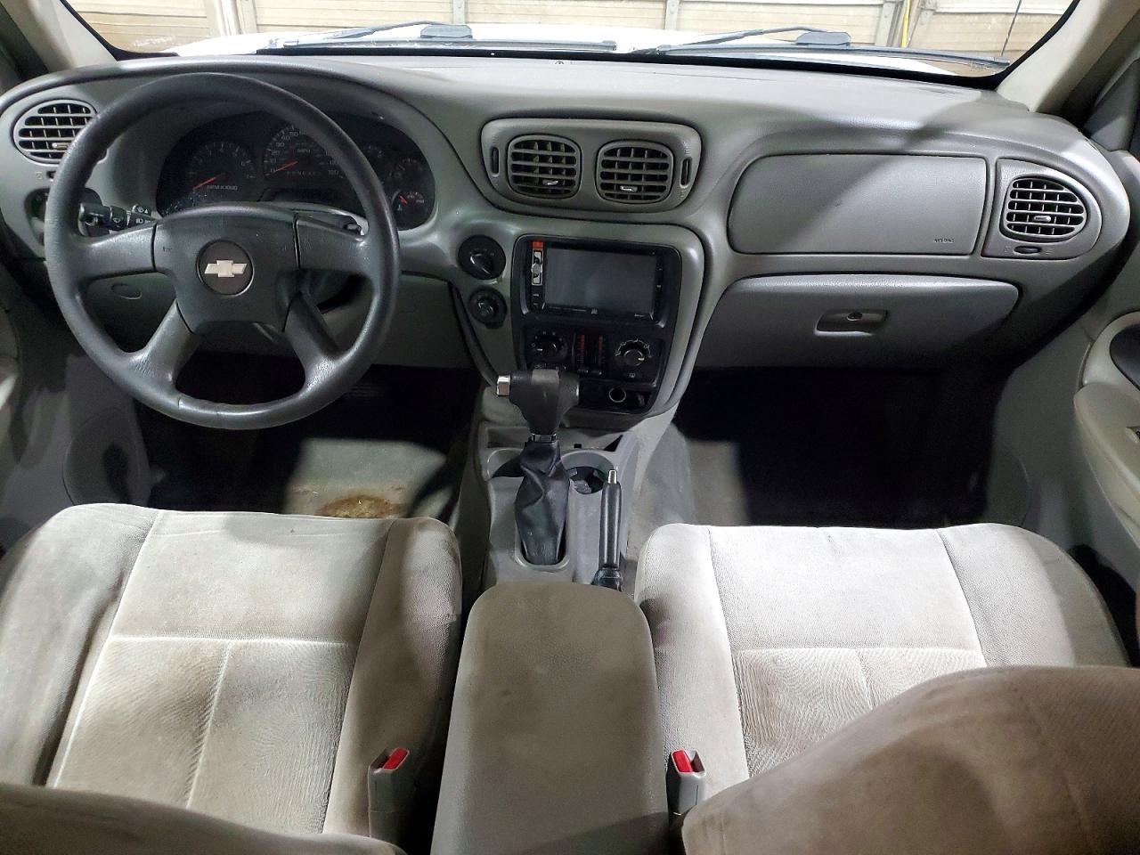 2006 Chevrolet Trailblazer Ls White vin: 1GNDT13S462253760