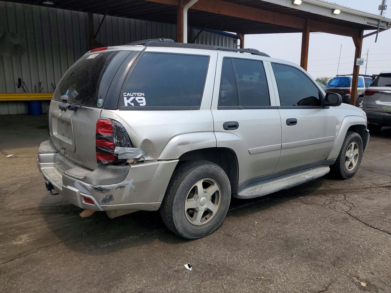 2006 Chevrolet Trailblazer Ls Silver vin: 1GNDT13S462277945
