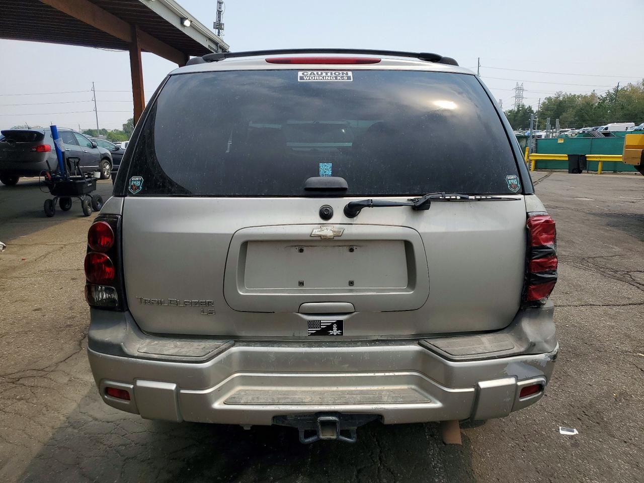 2006 Chevrolet Trailblazer Ls Silver vin: 1GNDT13S462277945