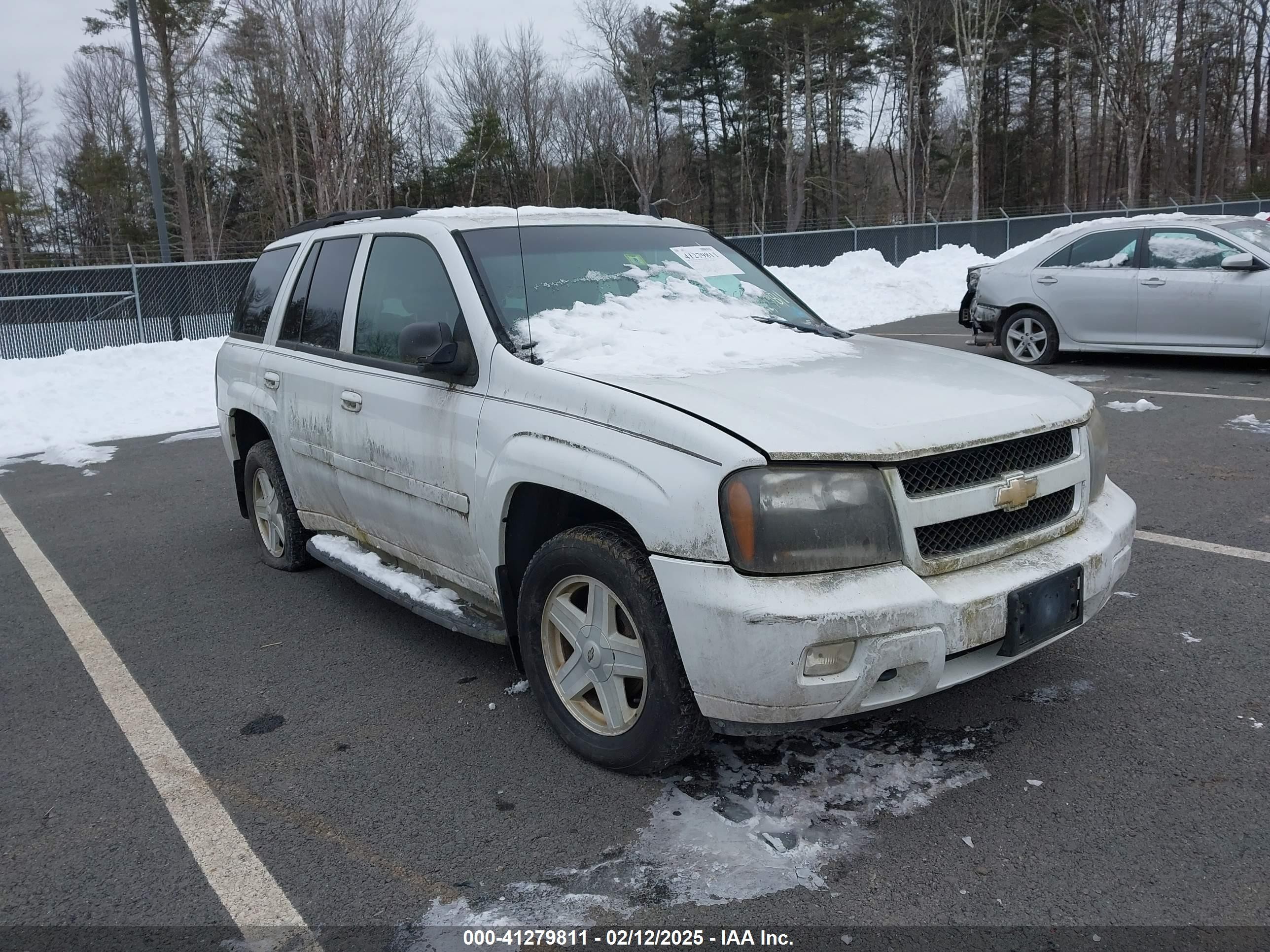 2006 Chevrolet Trailblazer Lt Белый vin: 1GNDT13S462308532