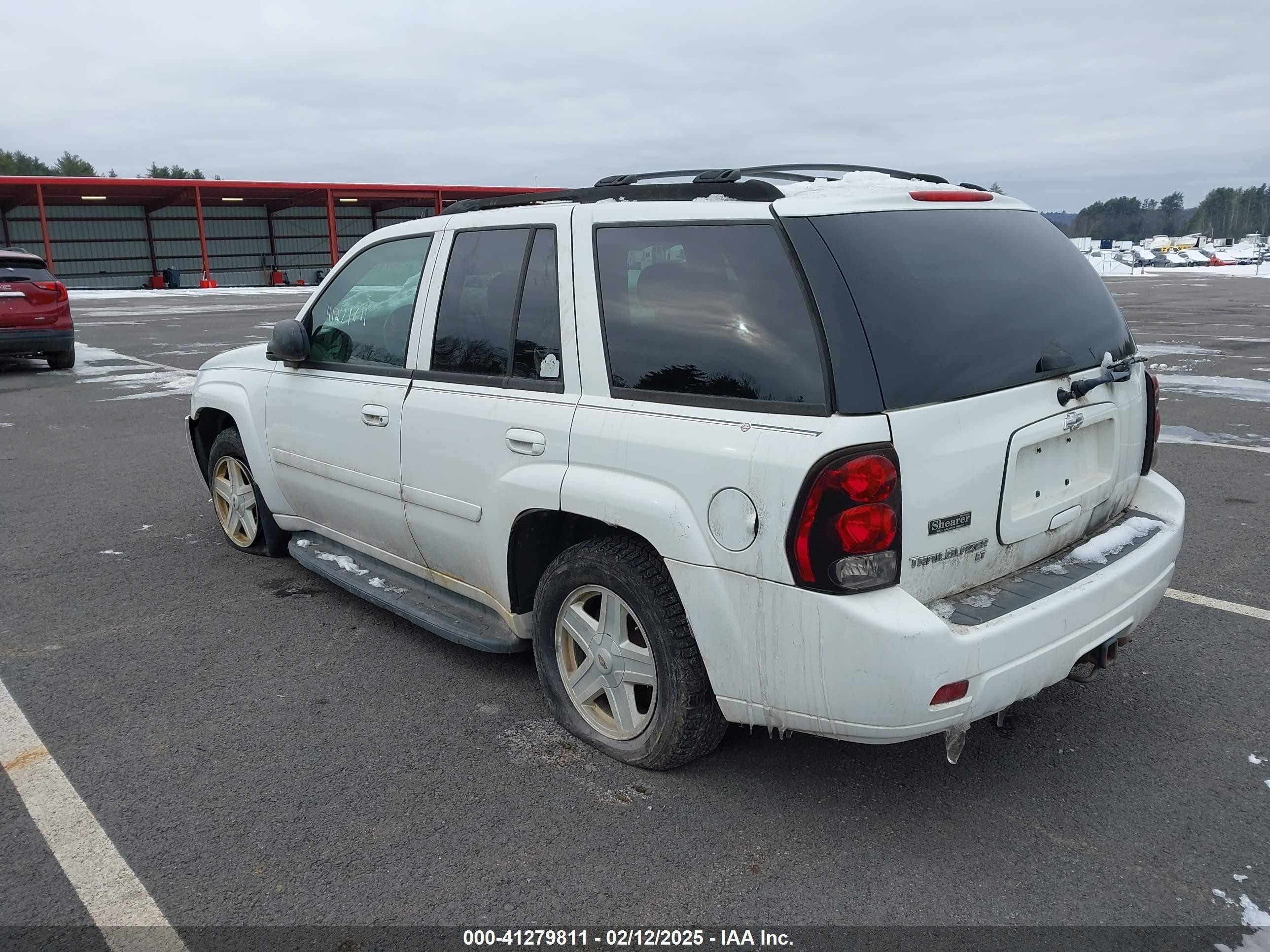 2006 Chevrolet Trailblazer Lt Белый vin: 1GNDT13S462308532