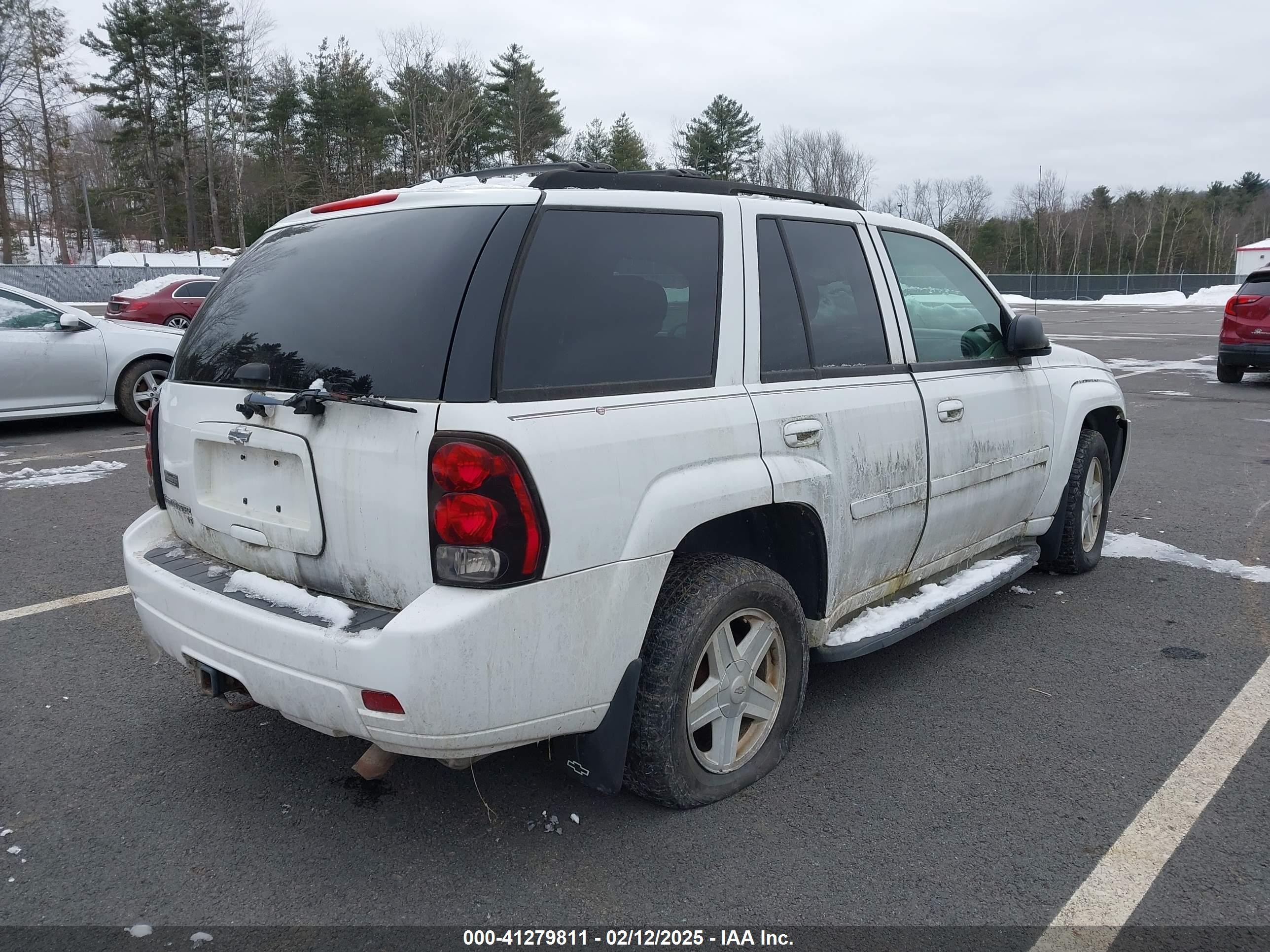 2006 Chevrolet Trailblazer Lt Белый vin: 1GNDT13S462308532