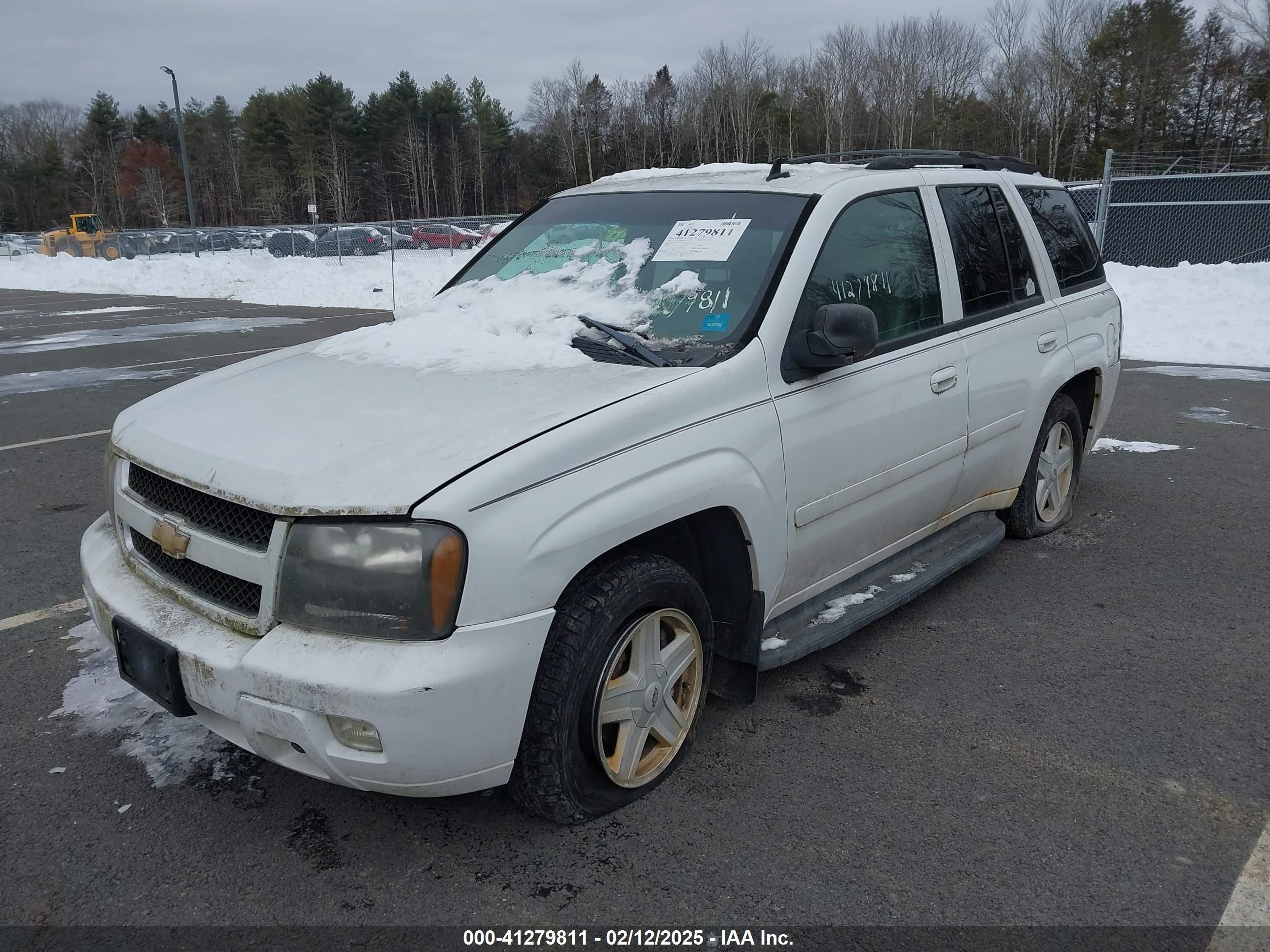 2006 Chevrolet Trailblazer Lt Белый vin: 1GNDT13S462308532
