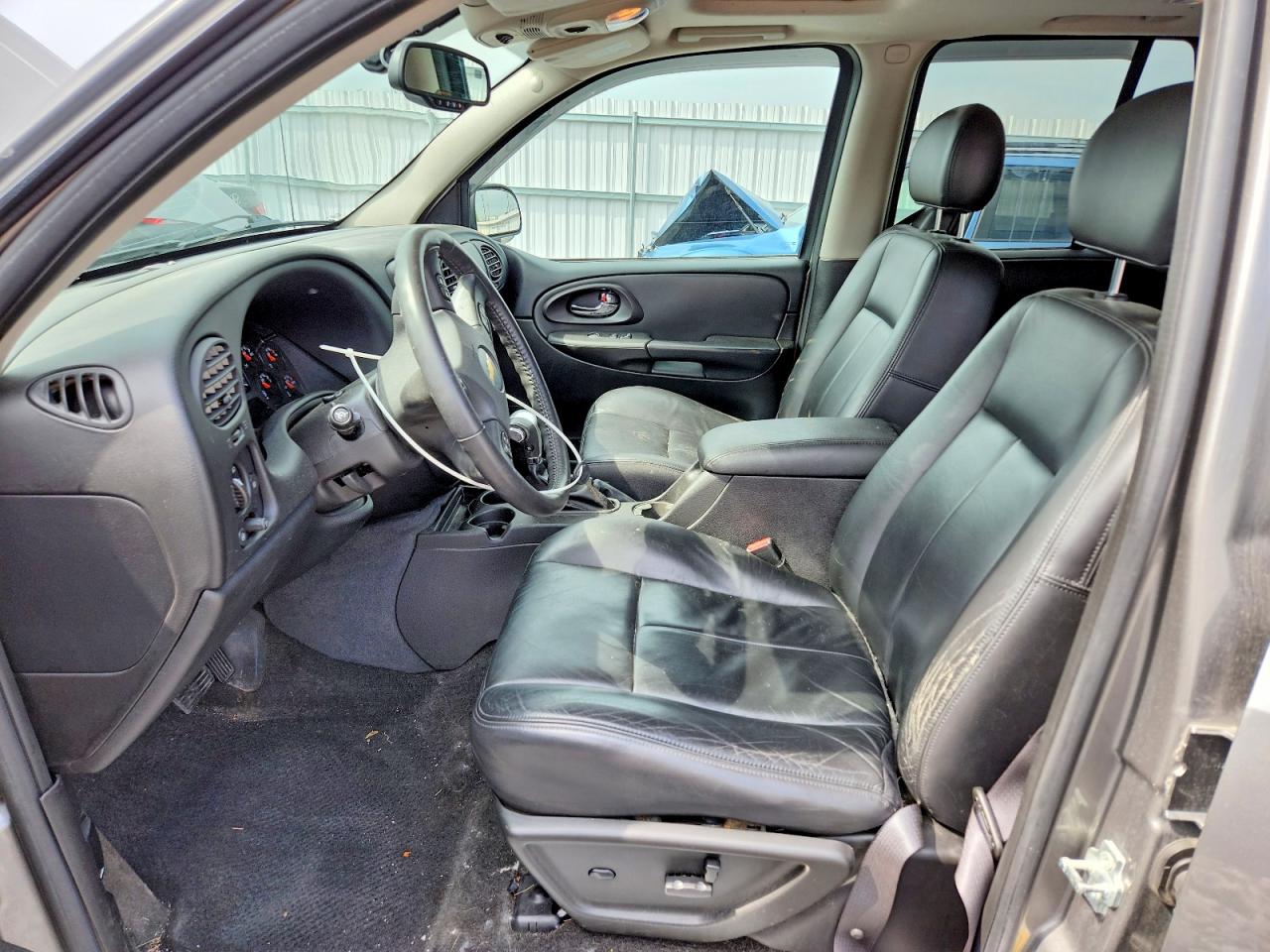 2007 Chevrolet Trailblazer Ls Gray vin: 1GNDT13S472136472