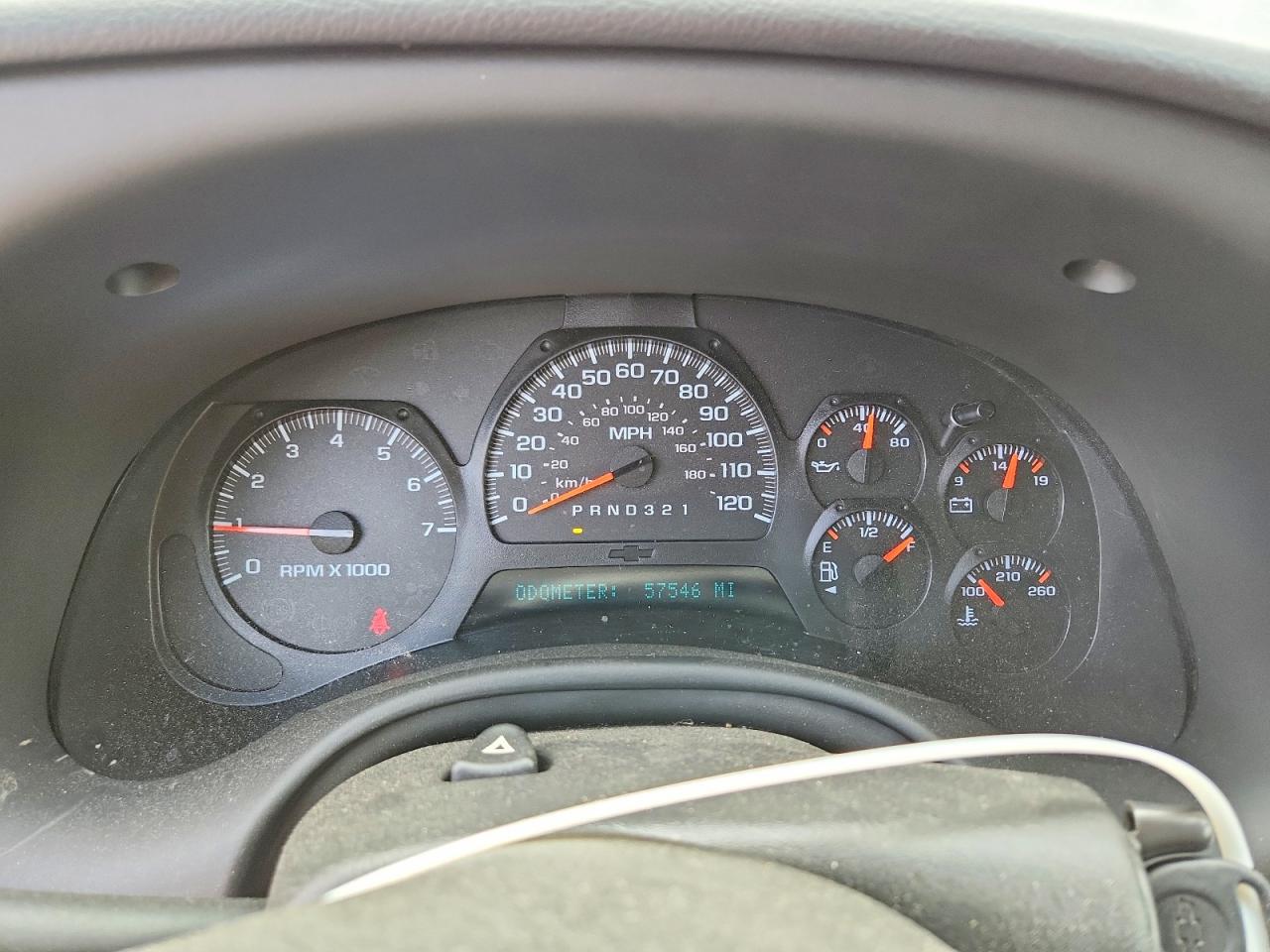 2007 Chevrolet Trailblazer Ls Gray vin: 1GNDT13S472136472