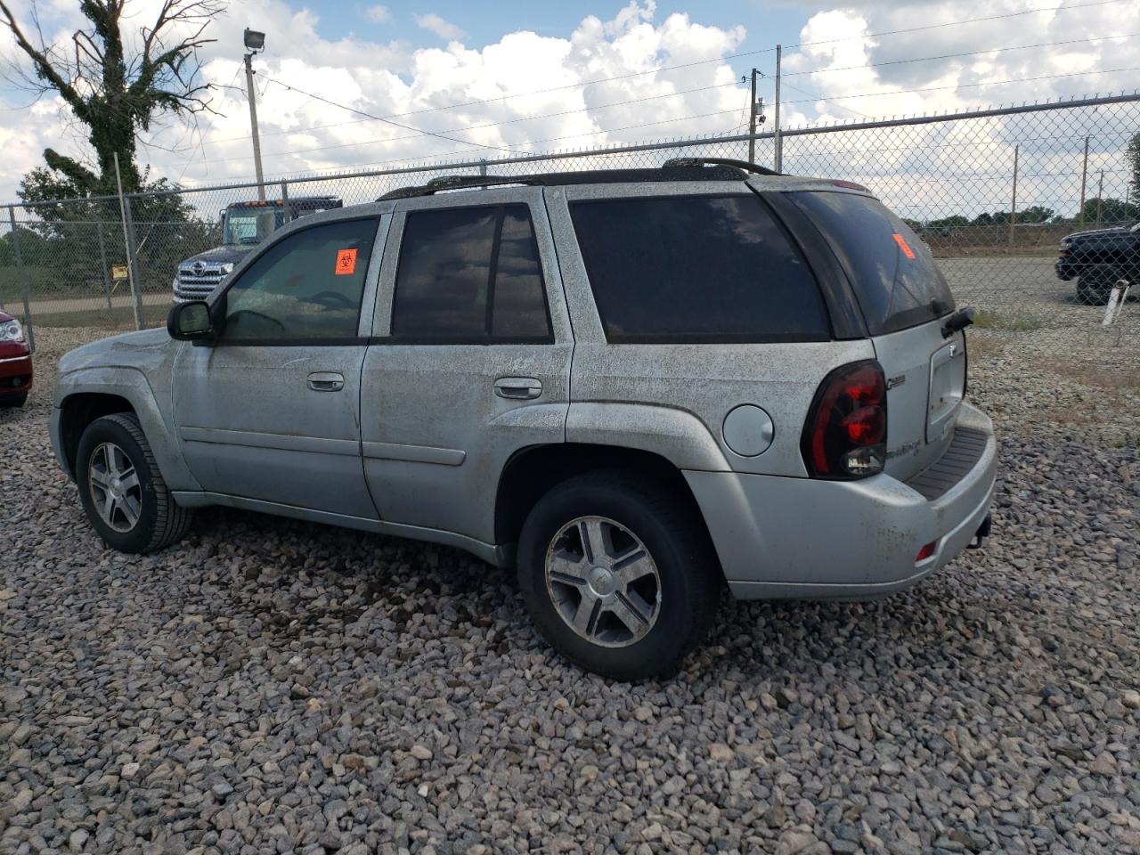 2007 Chevrolet Trailblazer Ls Silver vin: 1GNDT13S472155491