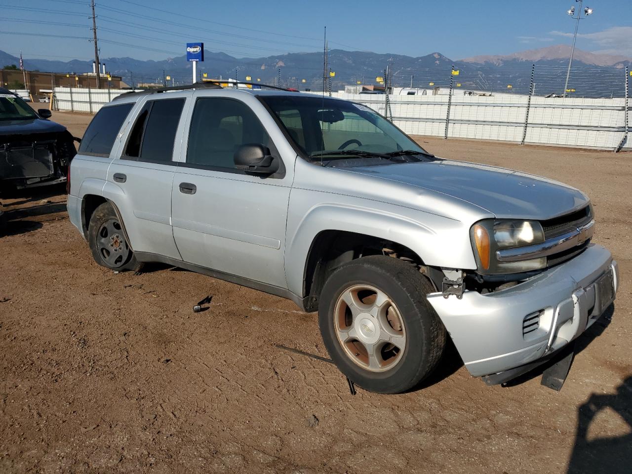 2007 Chevrolet Trailblazer Ls Silver vin: 1GNDT13S472209291