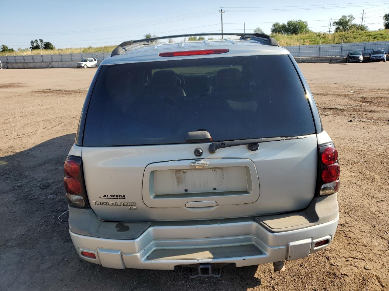 2007 Chevrolet Trailblazer Ls Silver vin: 1GNDT13S472209291