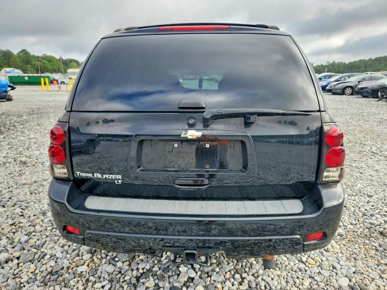 2007 Chevrolet Trailblazer Ls Black vin: 1GNDT13S472299865