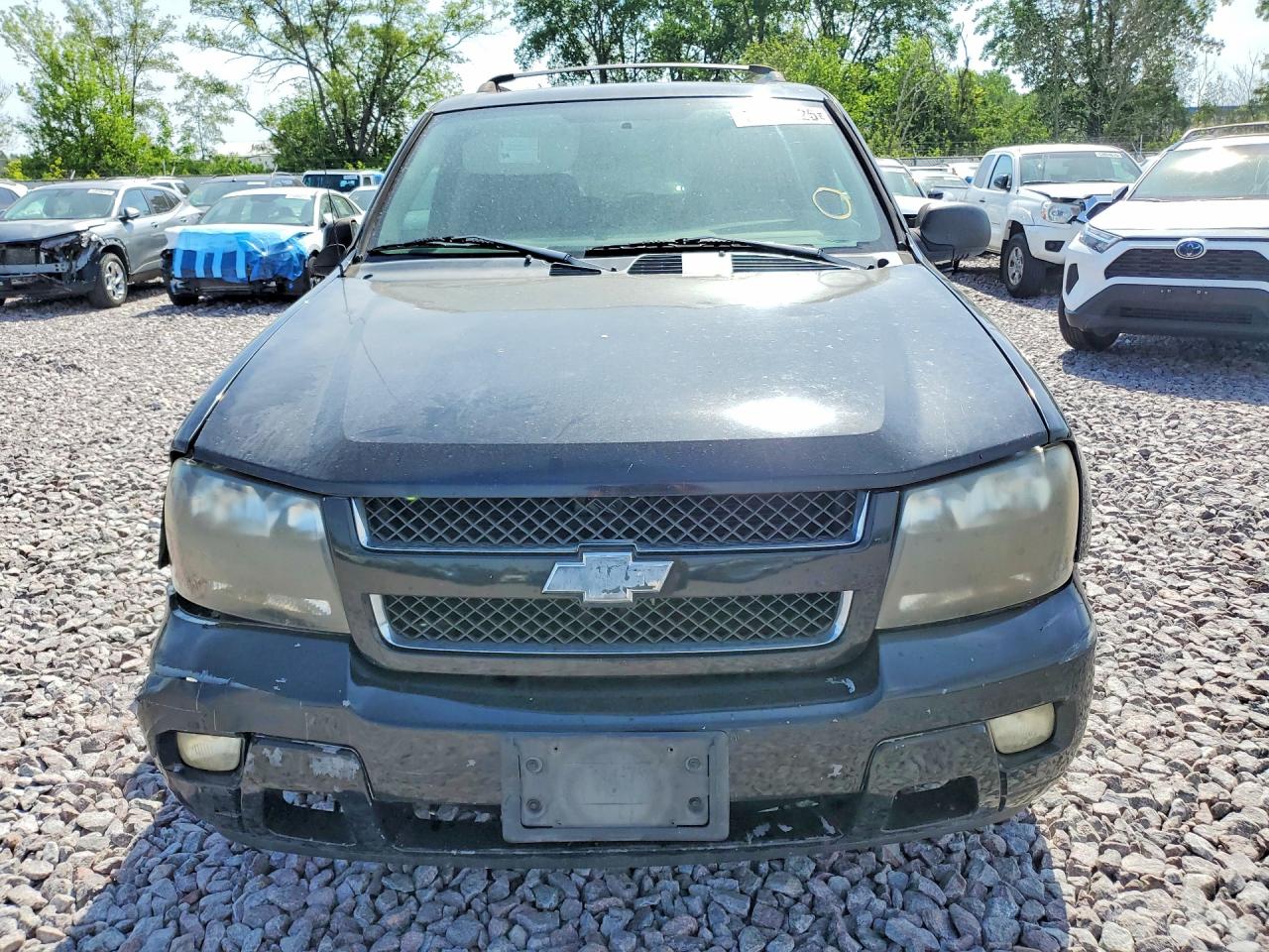 2008 Chevrolet Trailblazer Ls Black vin: 1GNDT13S482132018