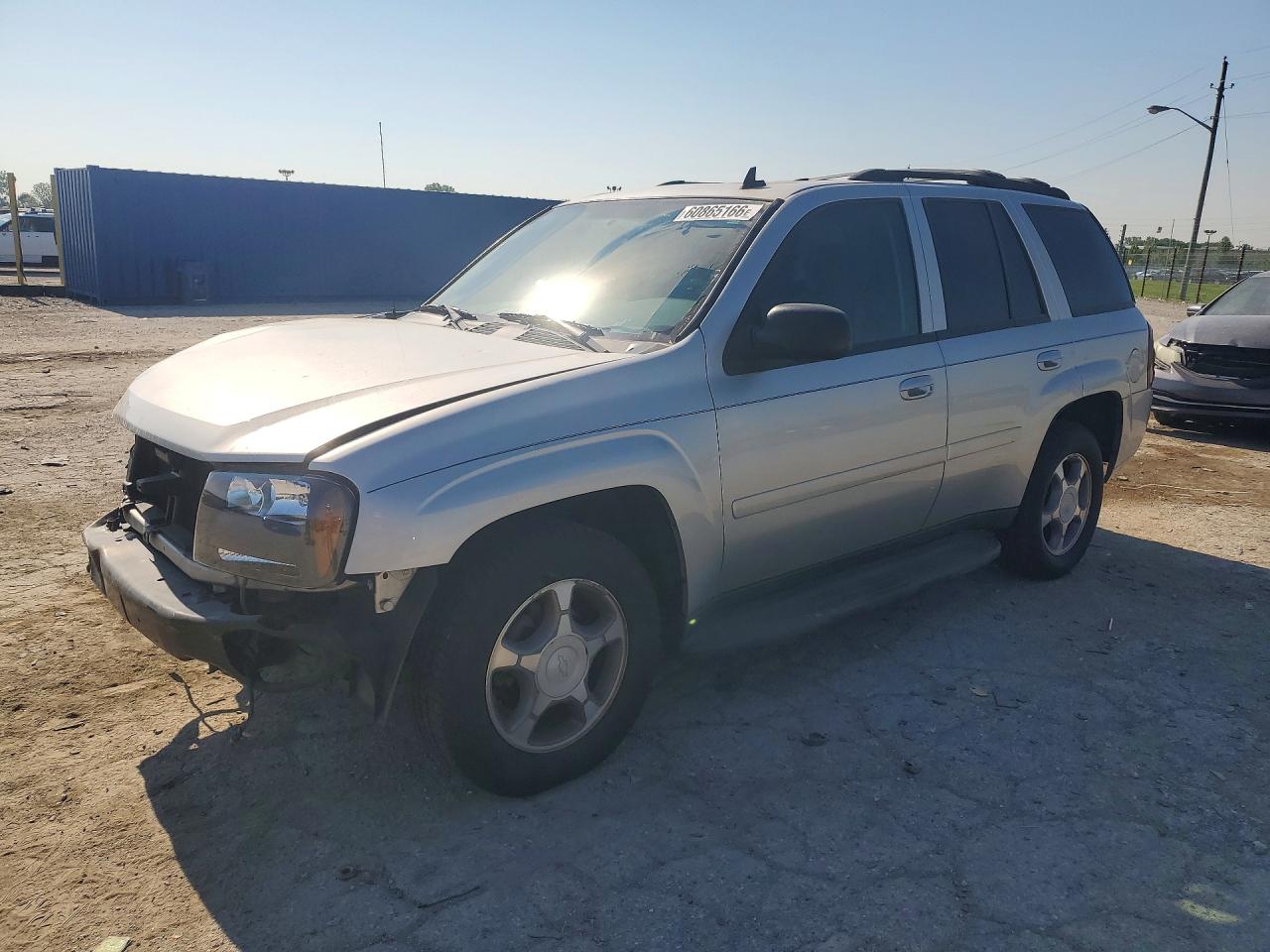 2008 Chevrolet Trailblazer Ls Silver vin: 1GNDT13S482146324