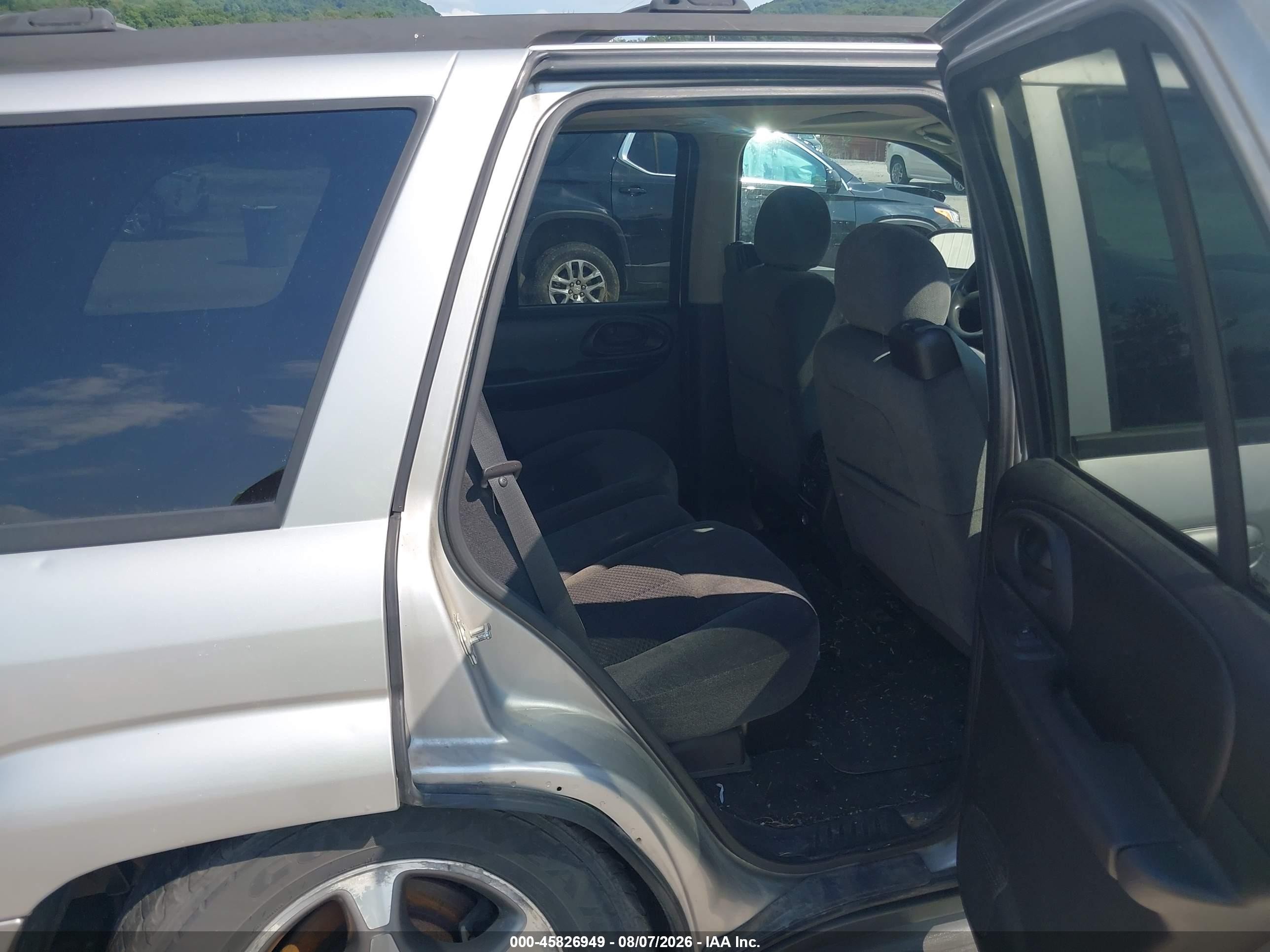 2008 Chevrolet Trailblazer Lt Silver vin: 1GNDT13S482192543