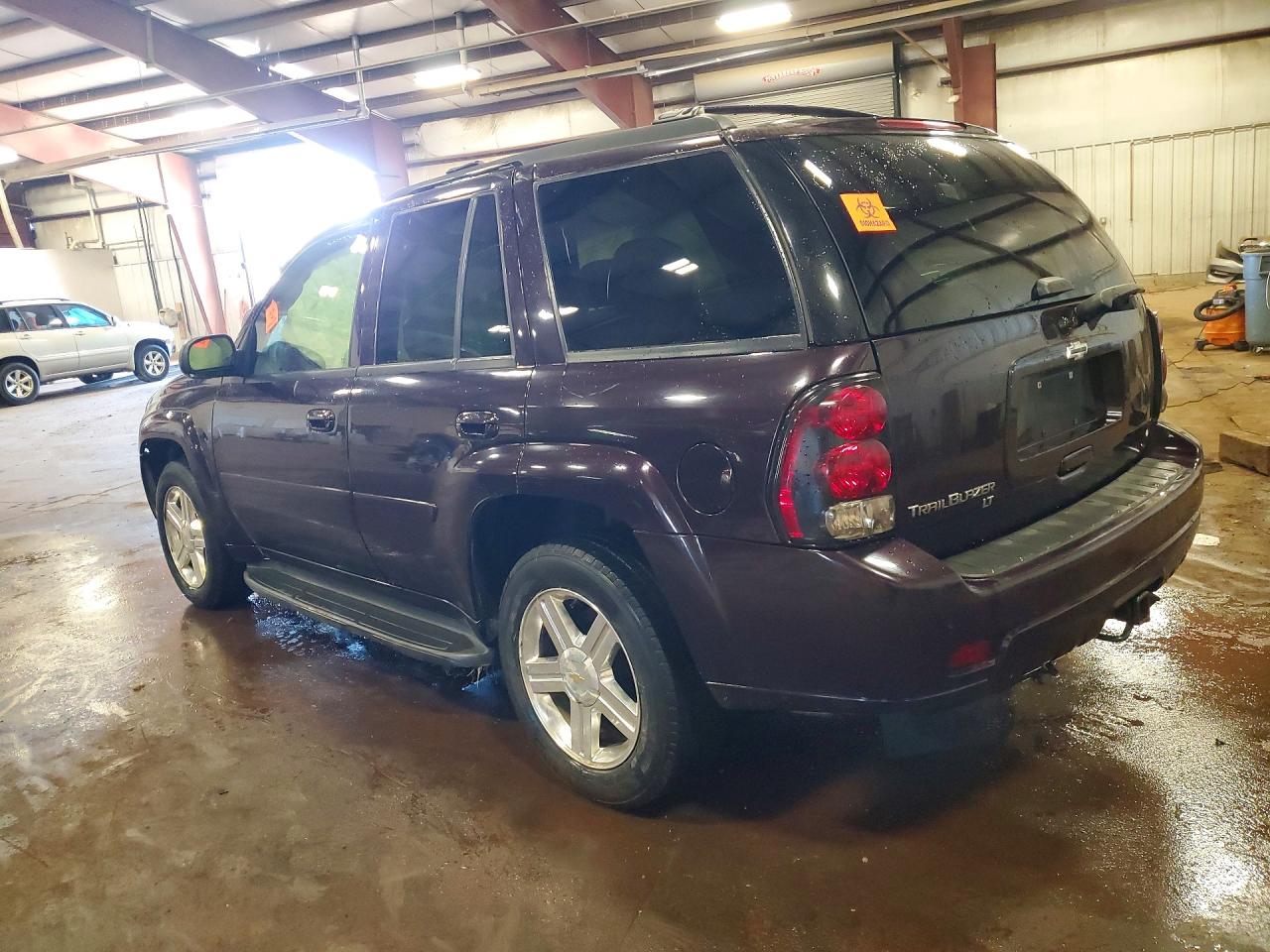 2008 Chevrolet Trailblazer Ls Бордовый vin: 1GNDT13S482242583