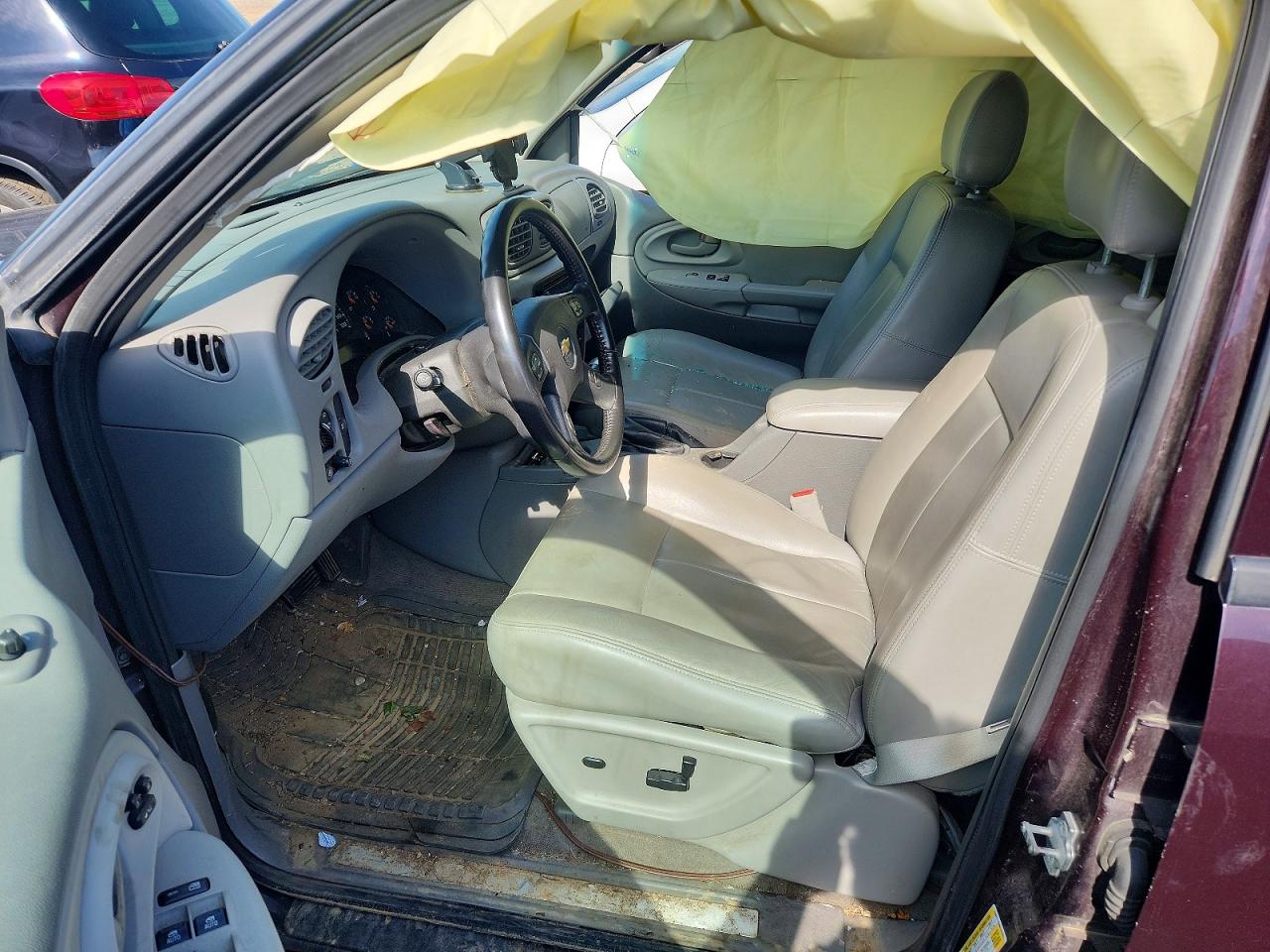 2008 Chevrolet Trailblazer Ls Бордовый vin: 1GNDT13S482242583