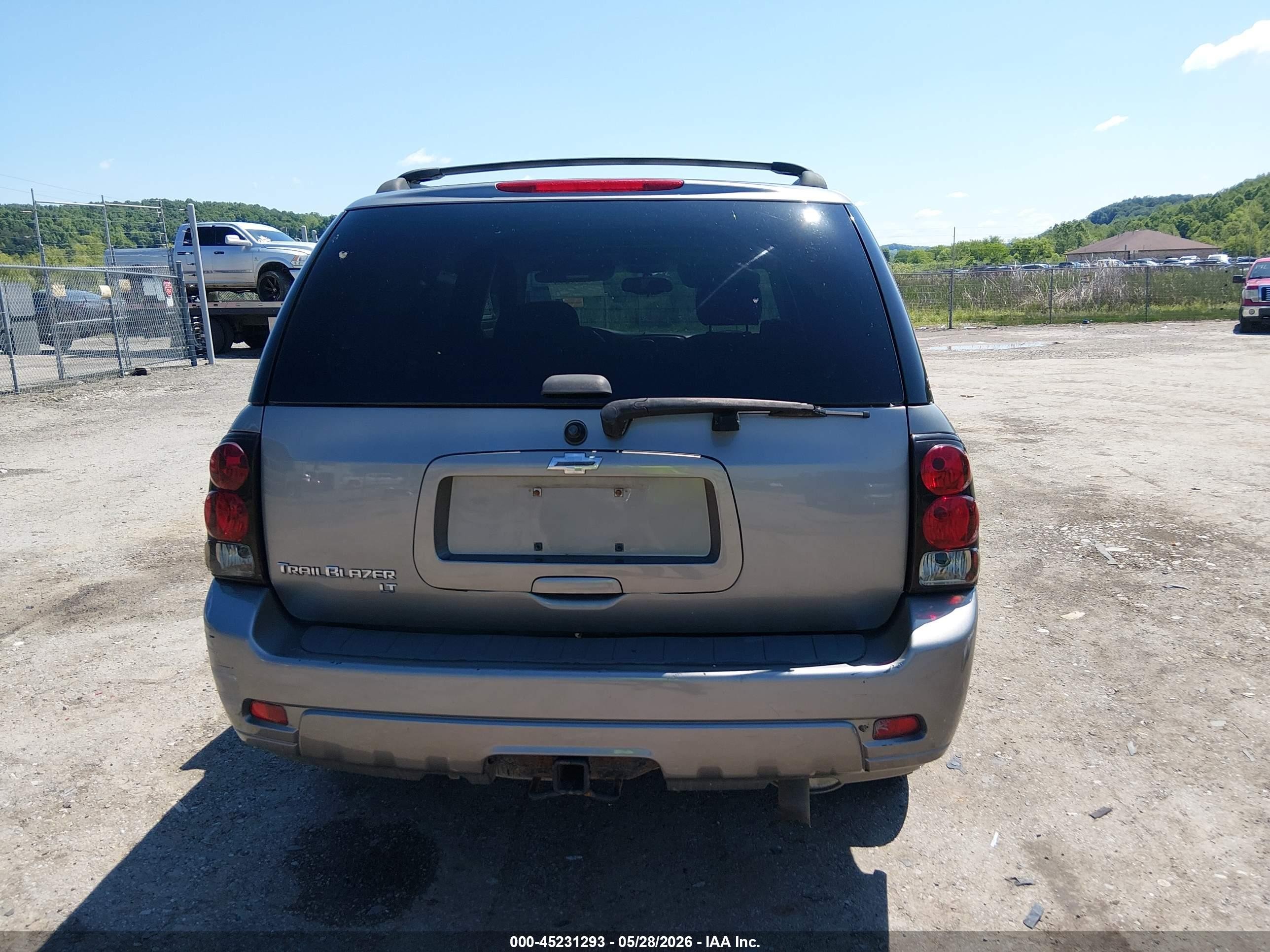 2008 Chevrolet Trailblazer Lt Silver vin: 1GNDT13S482253583