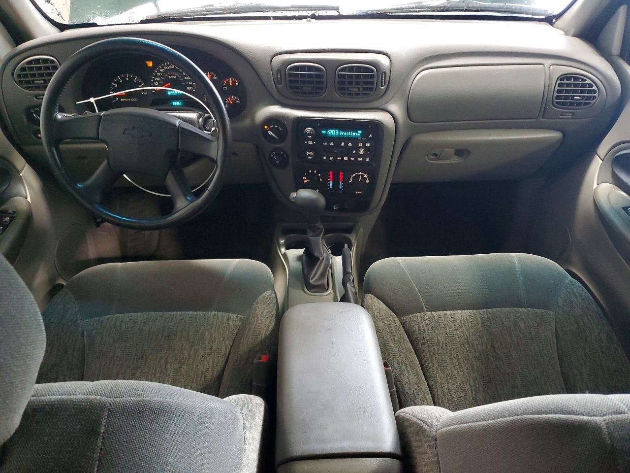 2002 Chevrolet Trailblazer Green vin: 1GNDT13S522245032