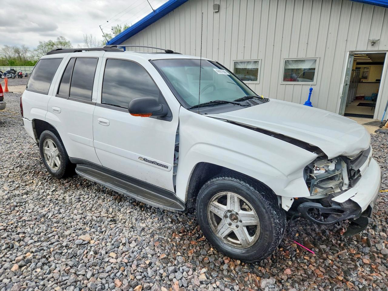 2003 Chevrolet Trailblazer White vin: 1GNDT13S532290389