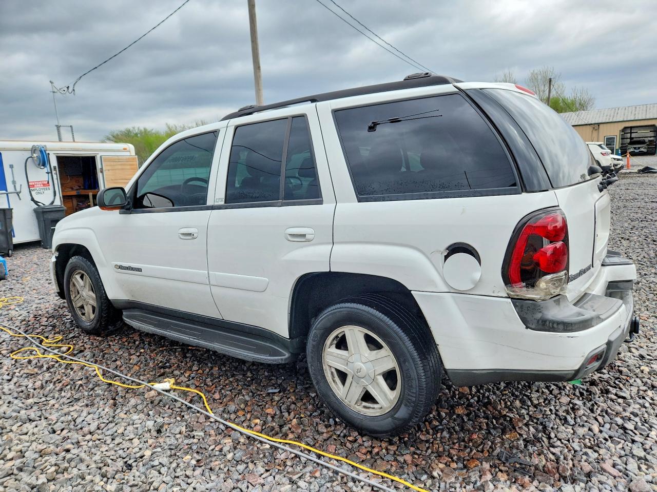 2003 Chevrolet Trailblazer White vin: 1GNDT13S532290389