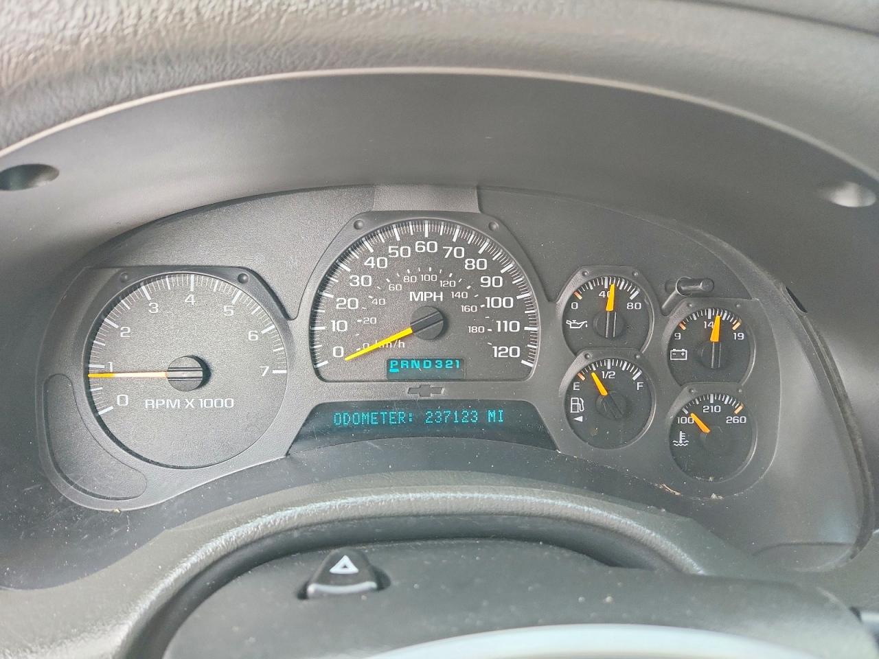 2003 Chevrolet Trailblazer White vin: 1GNDT13S532290389