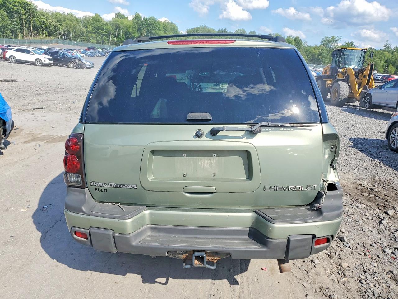 2003 Chevrolet Trailblazer Green vin: 1GNDT13S532374213