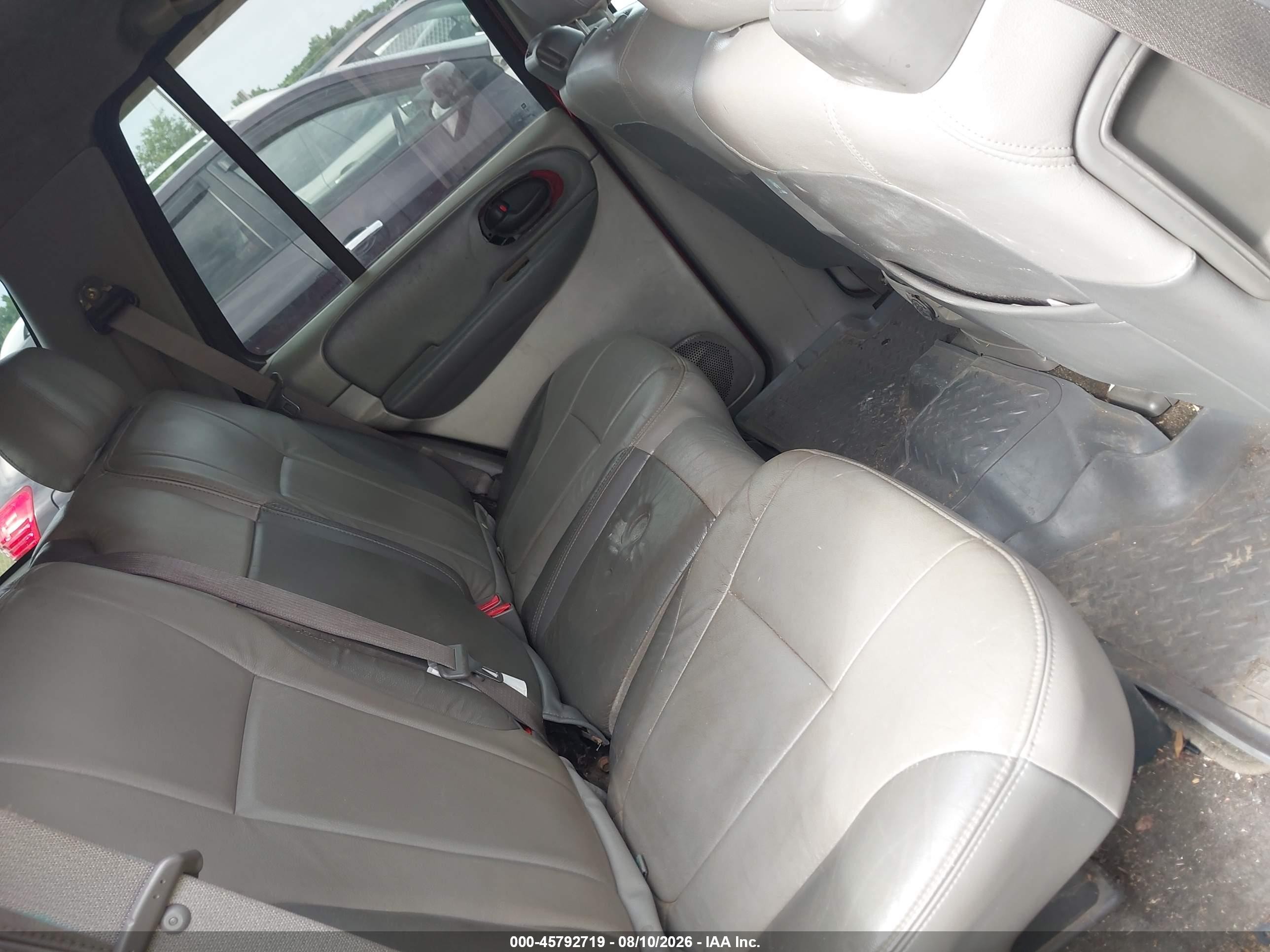 2004 Chevrolet Trailblazer Lt Red vin: 1GNDT13S542158475