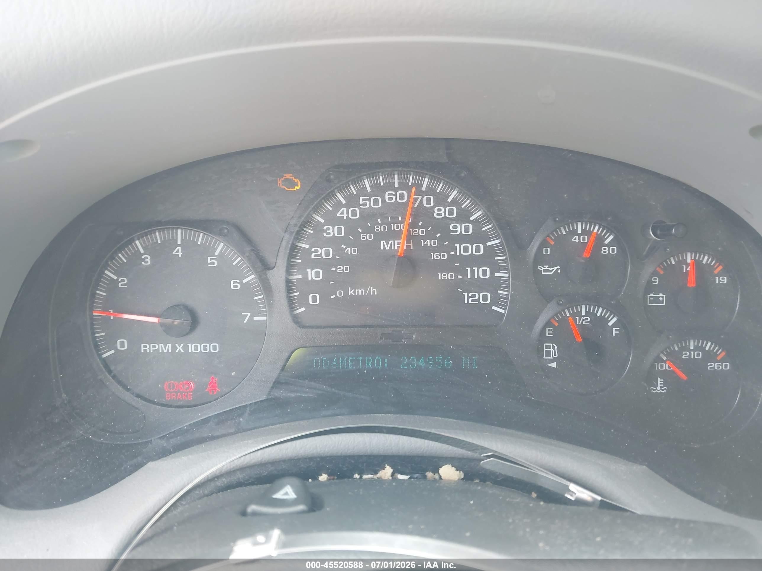 2005 Chevrolet Trailblazer Lt Black vin: 1GNDT13S552253085